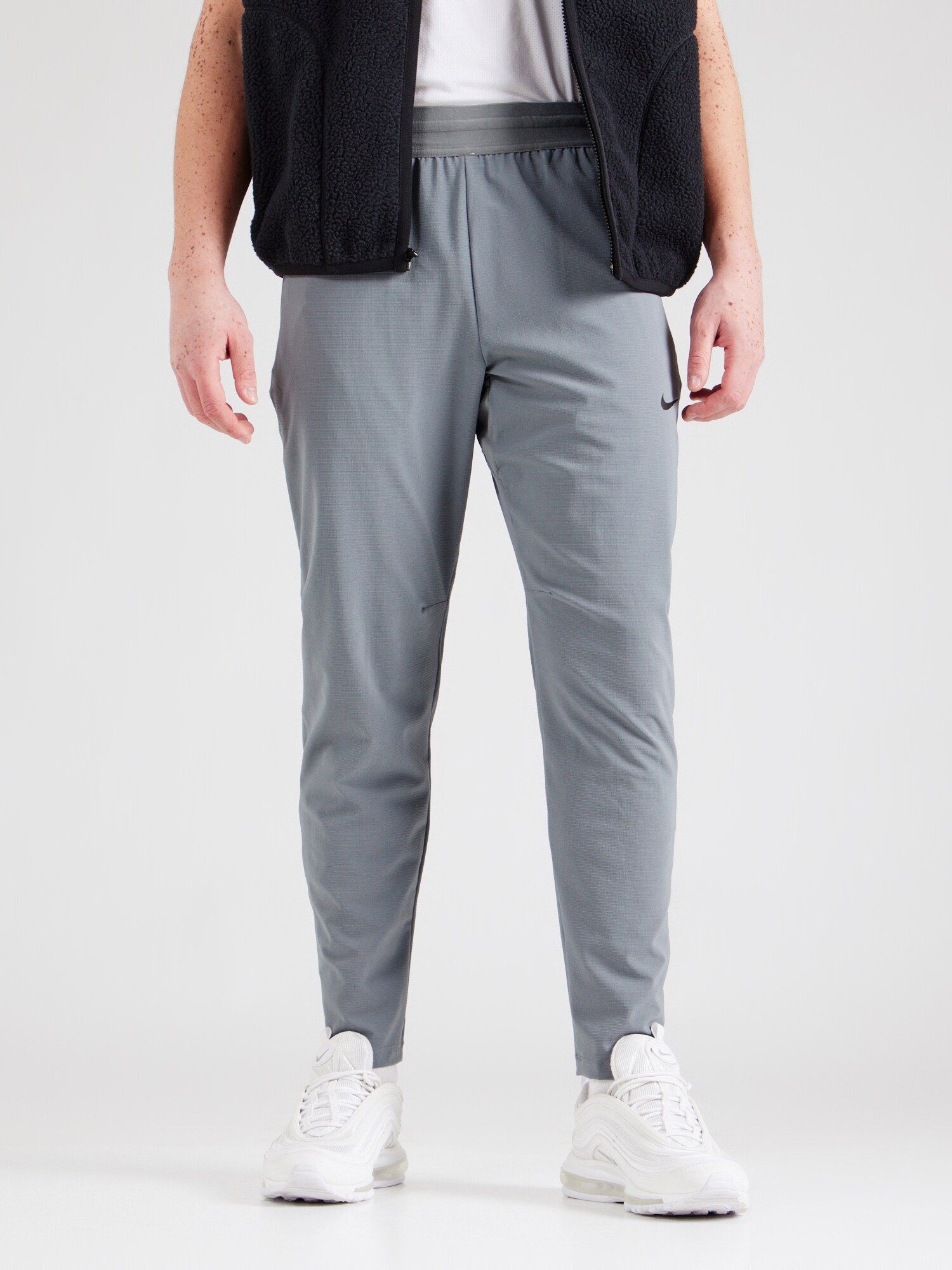 NIKE Sportnadrágok 'Flex Rep'  bazaltszürke / fekete termék 2. képe