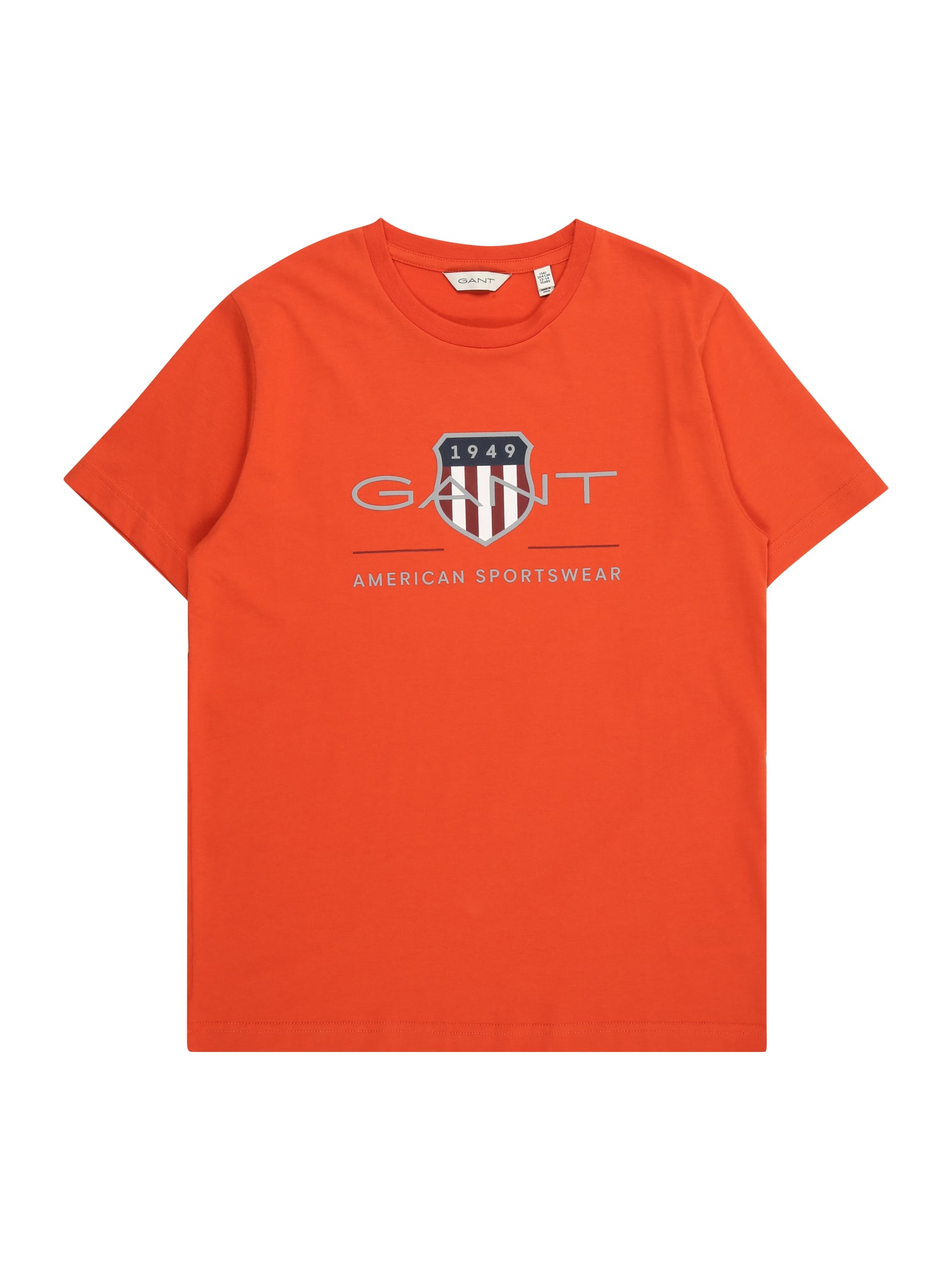GANT Tricou  bleumarin / corai / alb