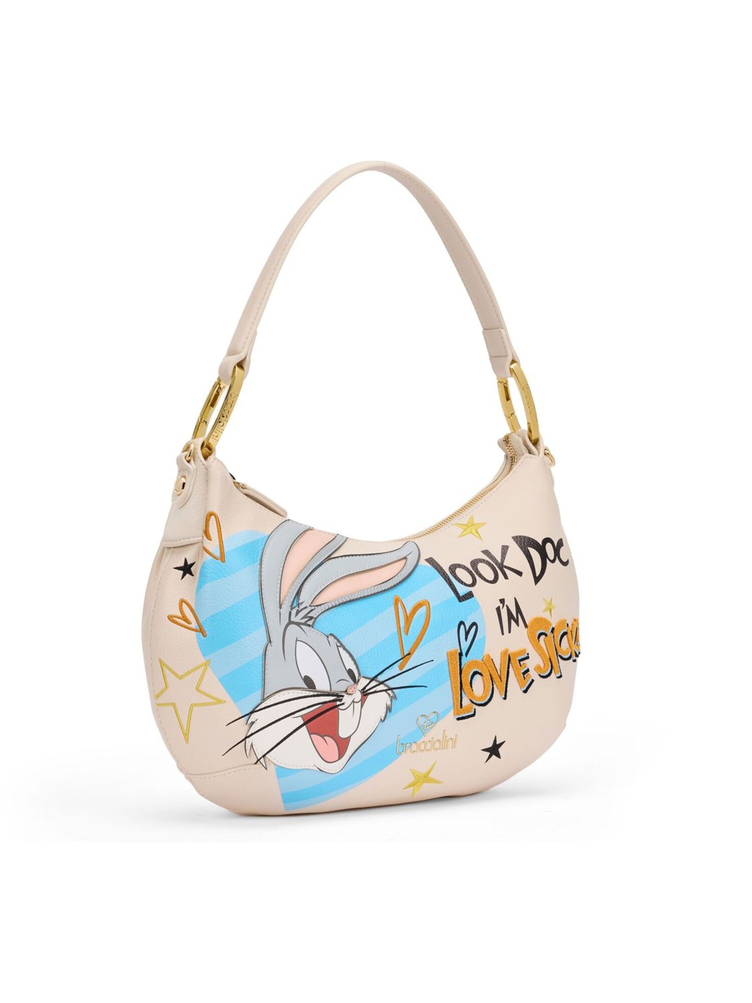 Braccialini Bolso de hombro 'Amy Looney Tunes'  mezcla de colores