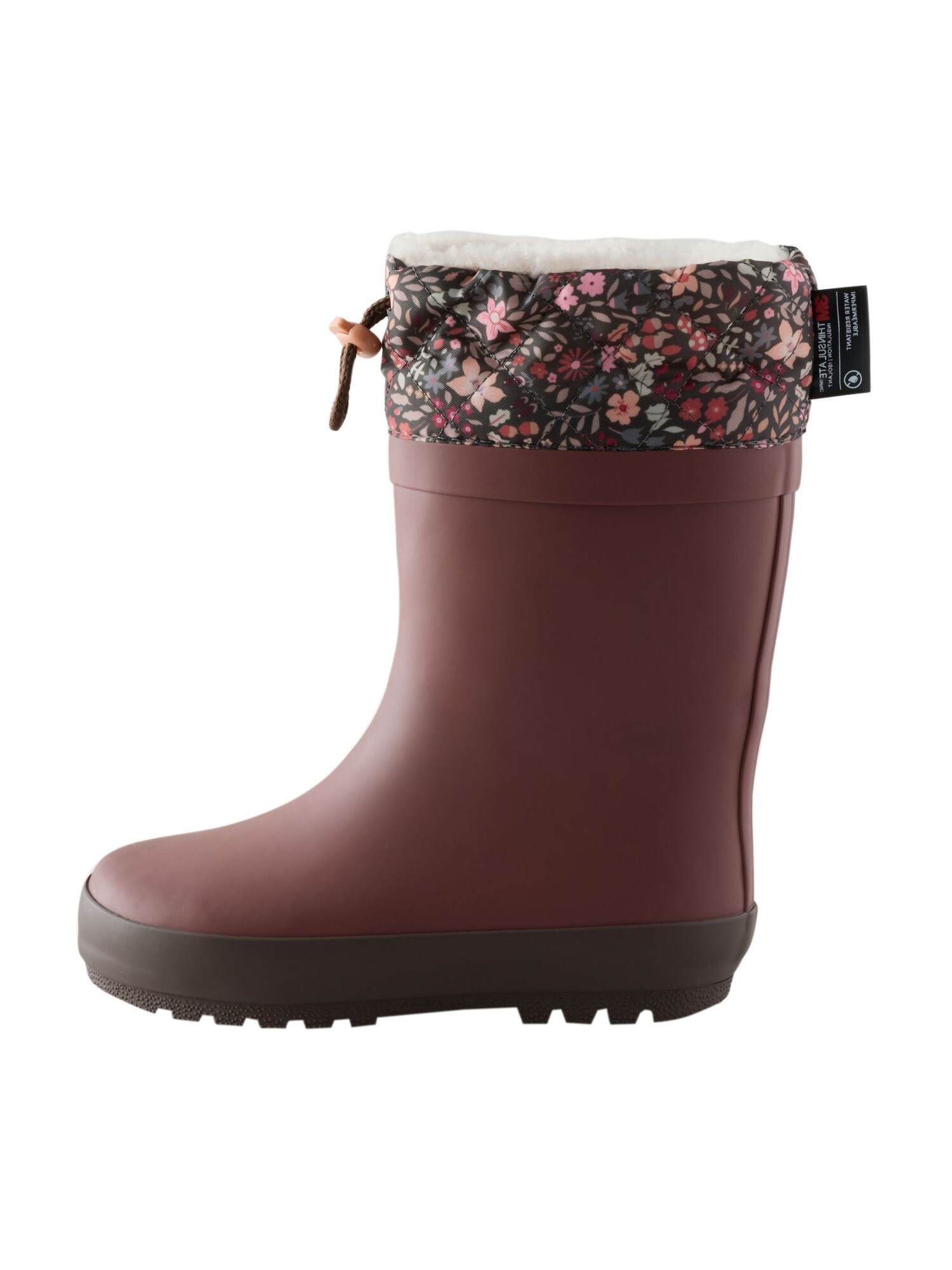 Next Regenlaarzen 'Thinsulate' Abrikoos / Rosa / Bourgogne / Zwart