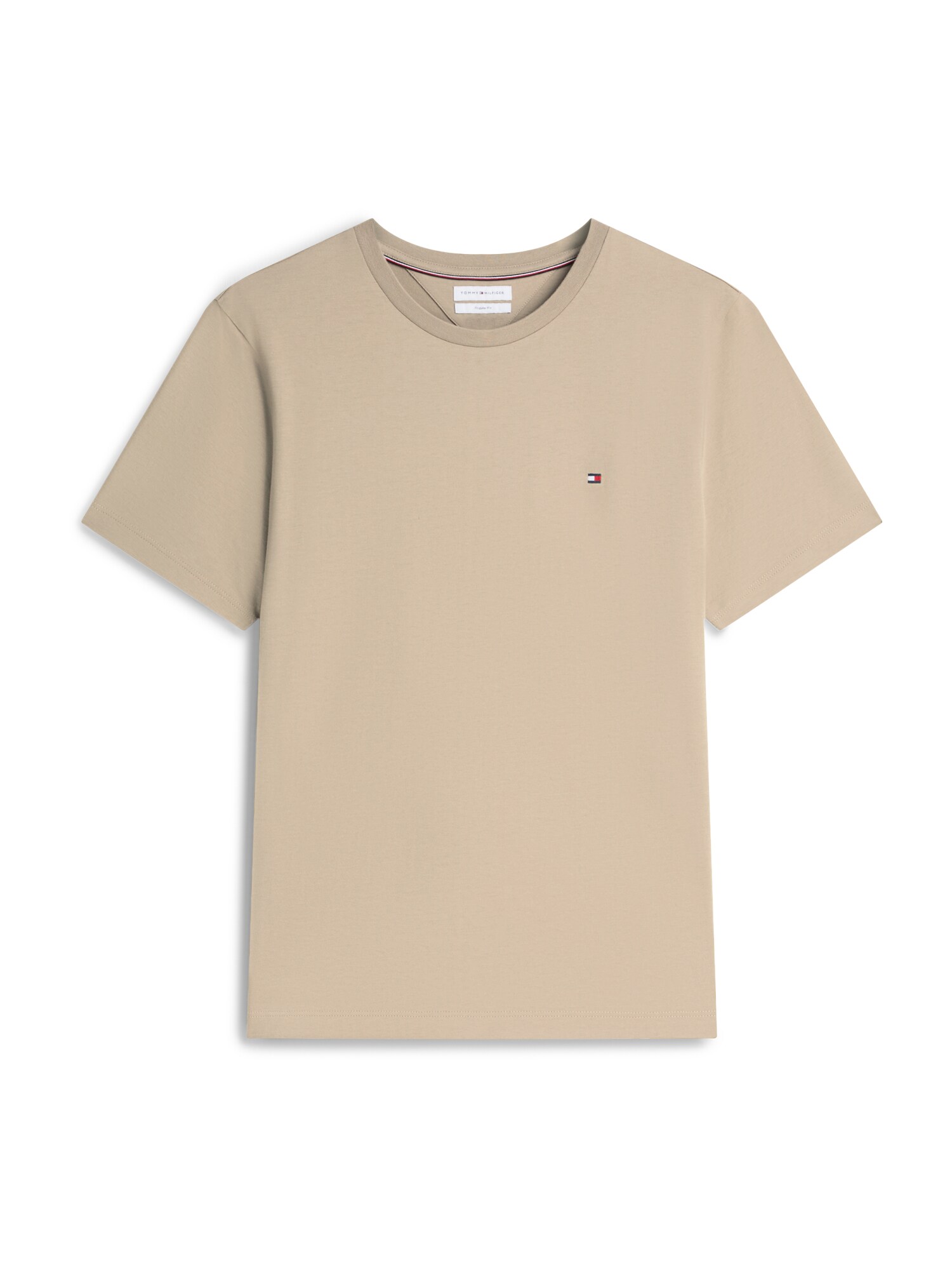 TOMMY HILFIGER Tricou 'ESS SEASONAL'  culoarea pielii / bleumarin / roșu cireș / alb
