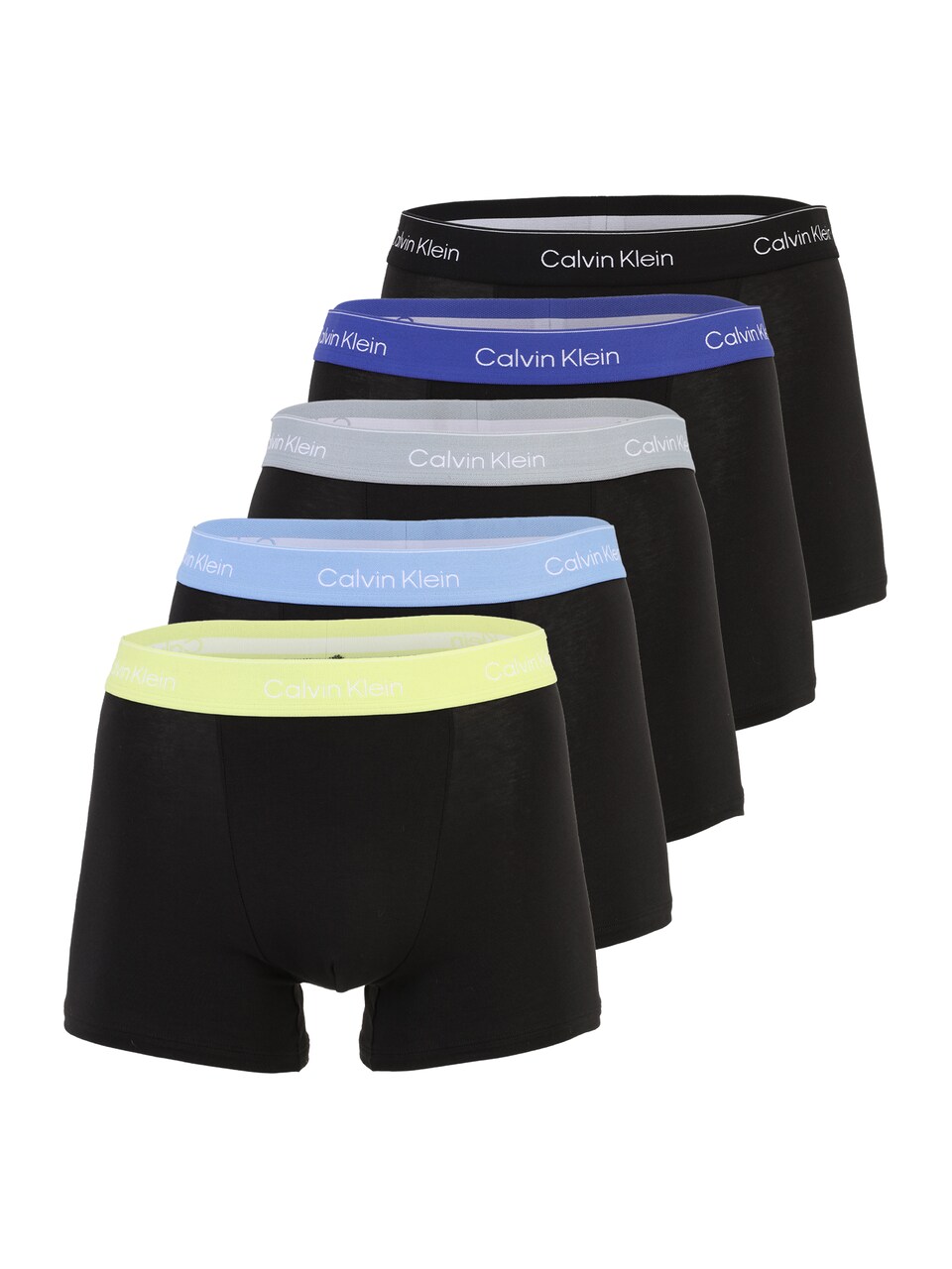 Boxershorts ljusblå / grå / äpple