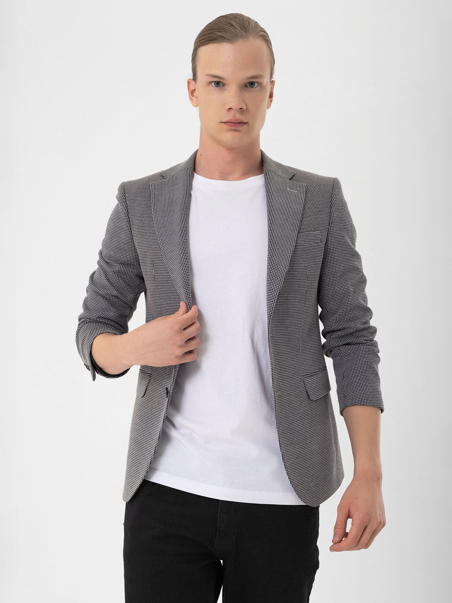 By Diess Collection Sako striebornosivá / čierna (obrázok 4)
