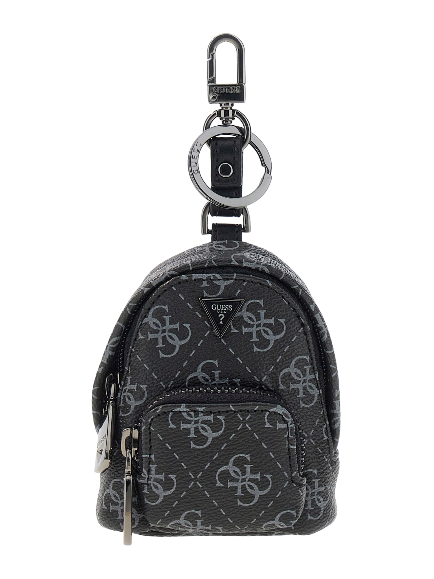 GUESS Etui MILANO  gri bazalt / negru