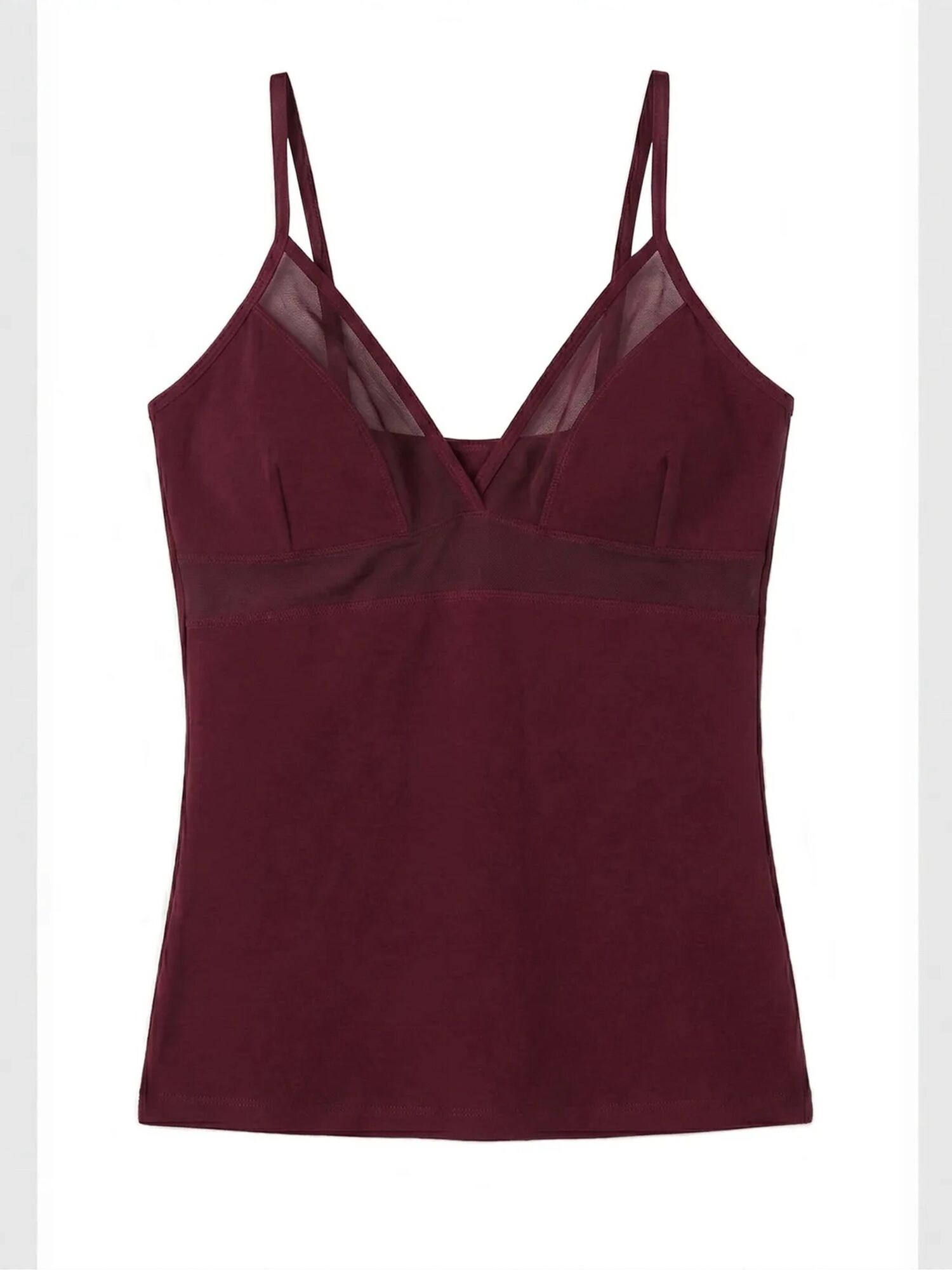 ÖTS Top 'Tanktops & Camis' burgund