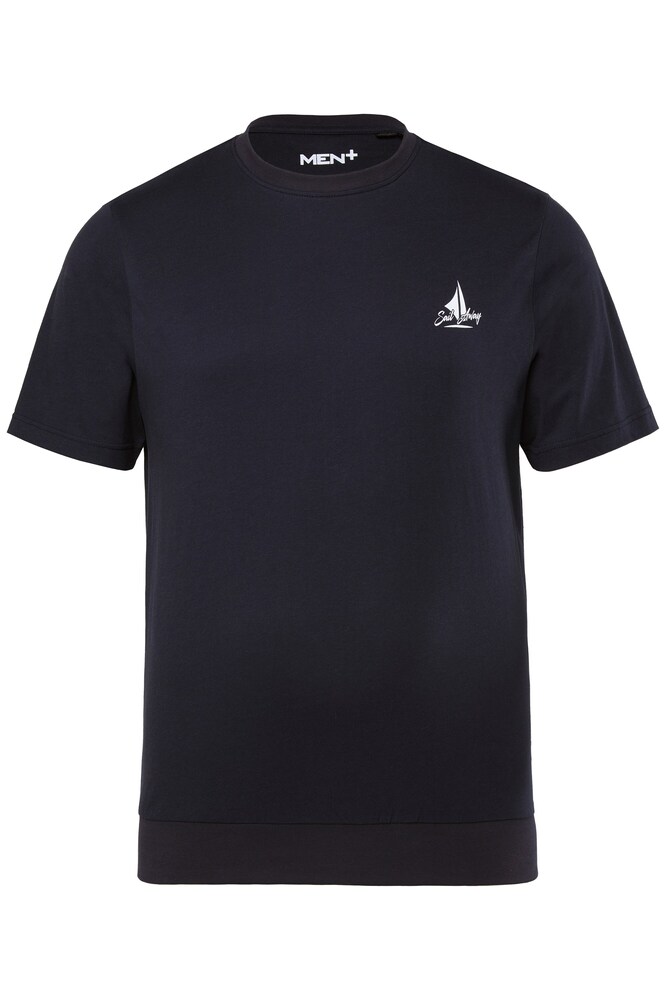 Men Plus T-Shirt Herren Größe 8XL schwarz / weiß