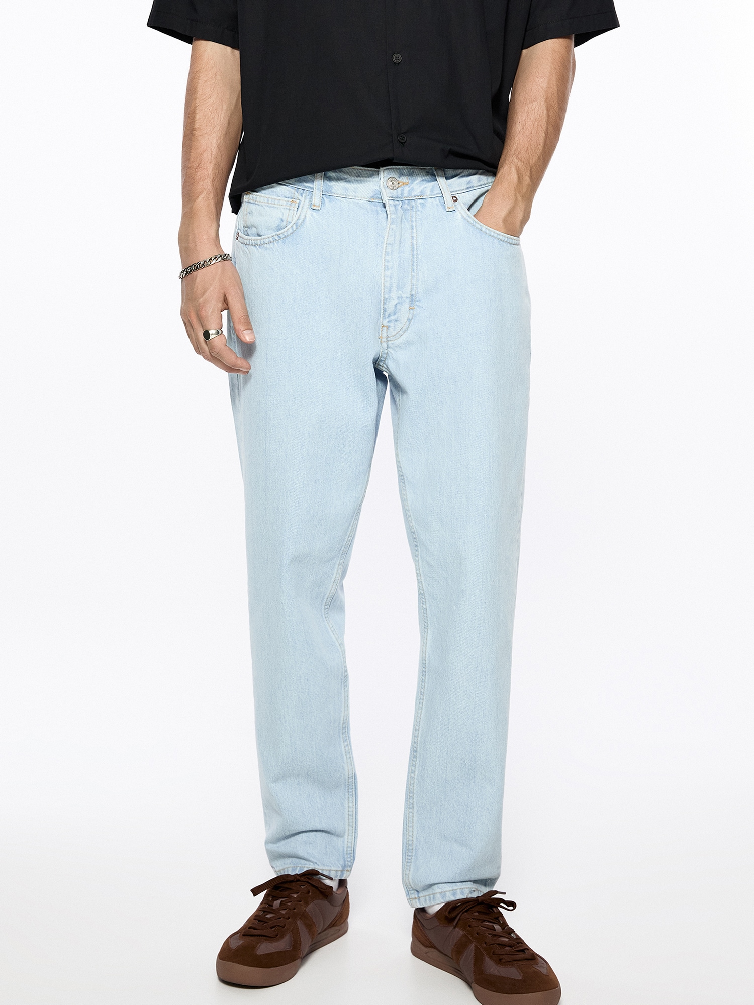 Pull&Bear Farmer  égkék termék 2. képe