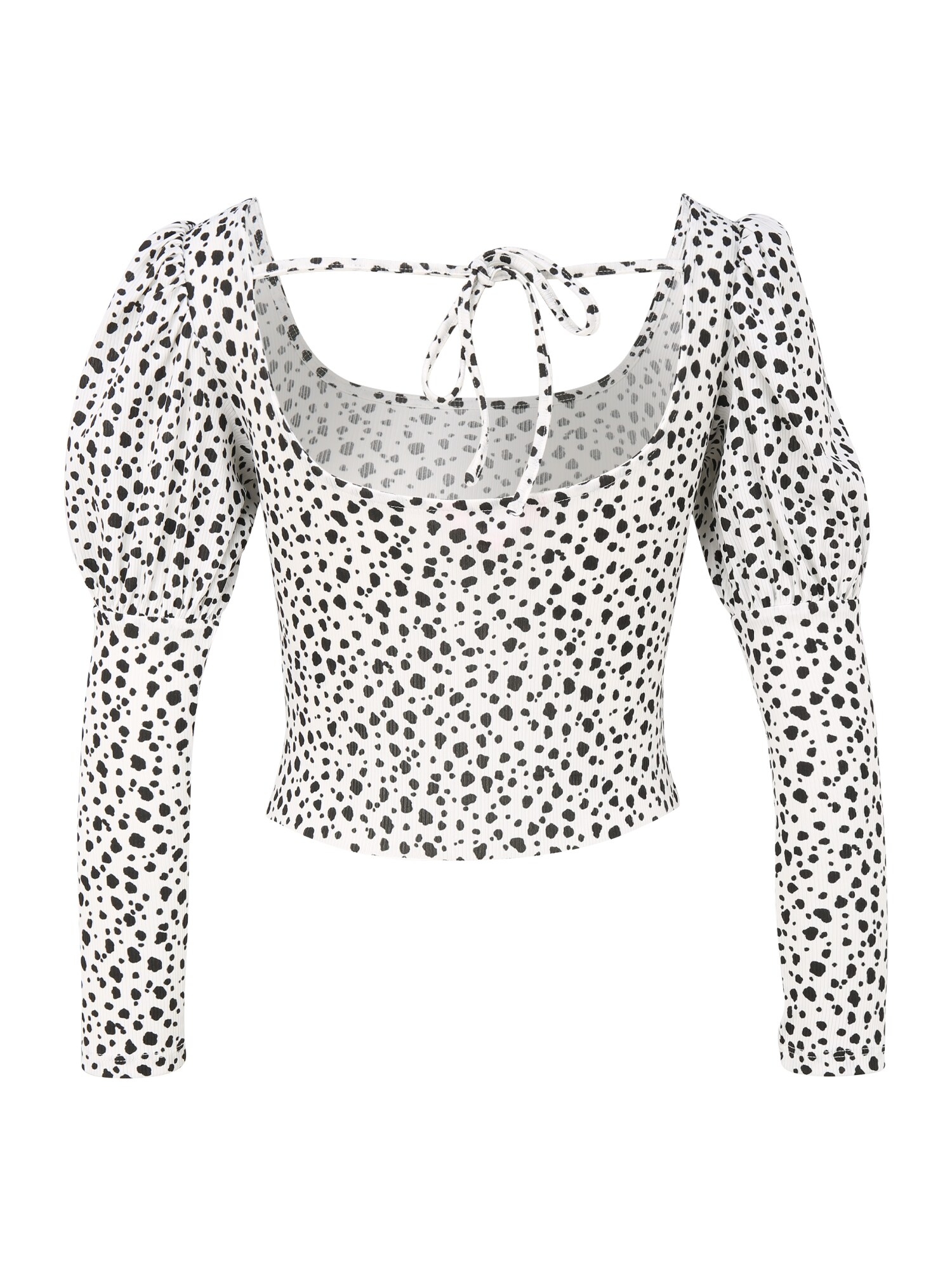 Miss Selfridge Petite Blúz  fekete / természetes fehér termék 2. képe