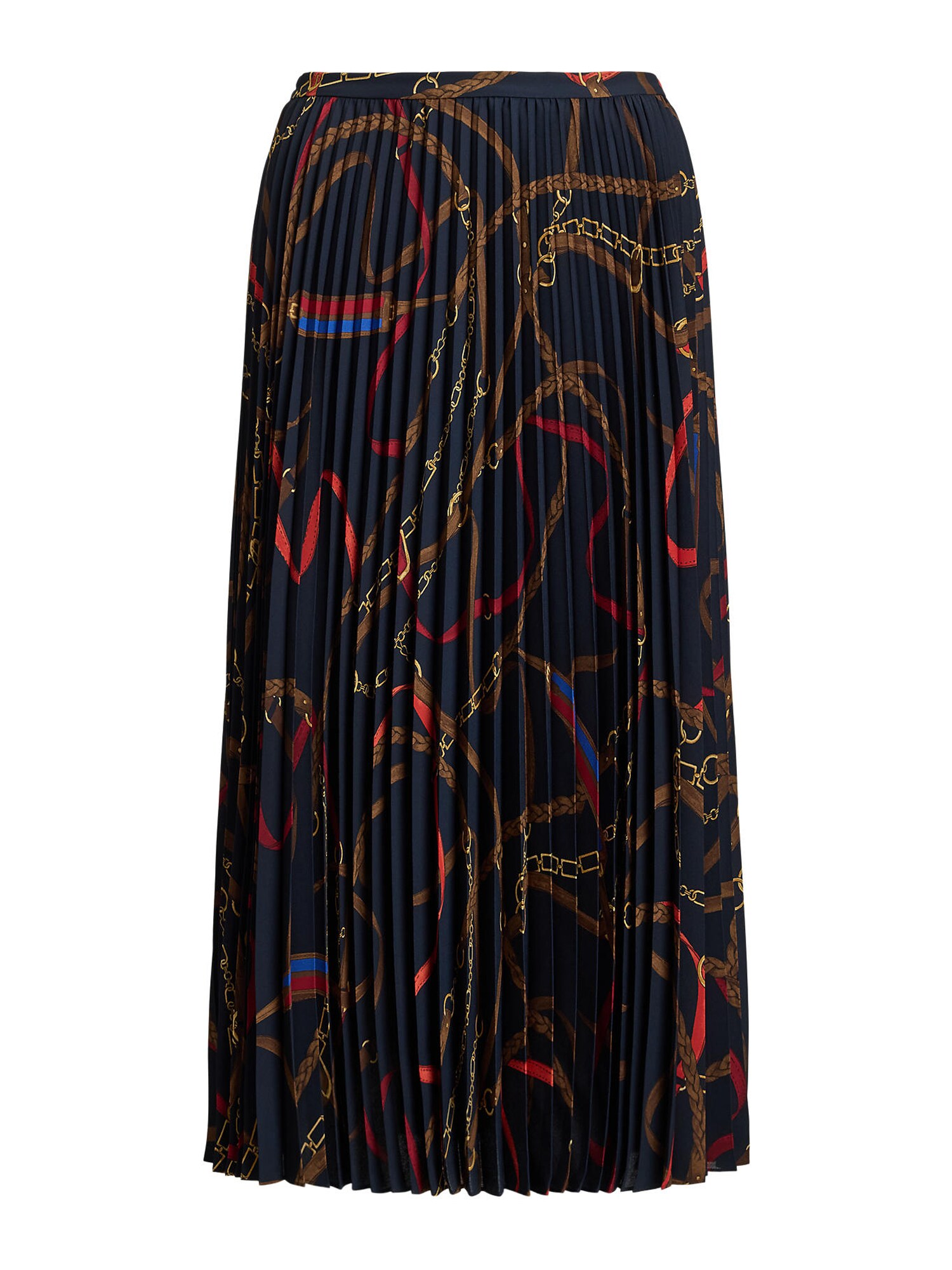 Lauren Ralph Lauren Fustă  bleumarin / albastru regal / ciocolatiu / roșu