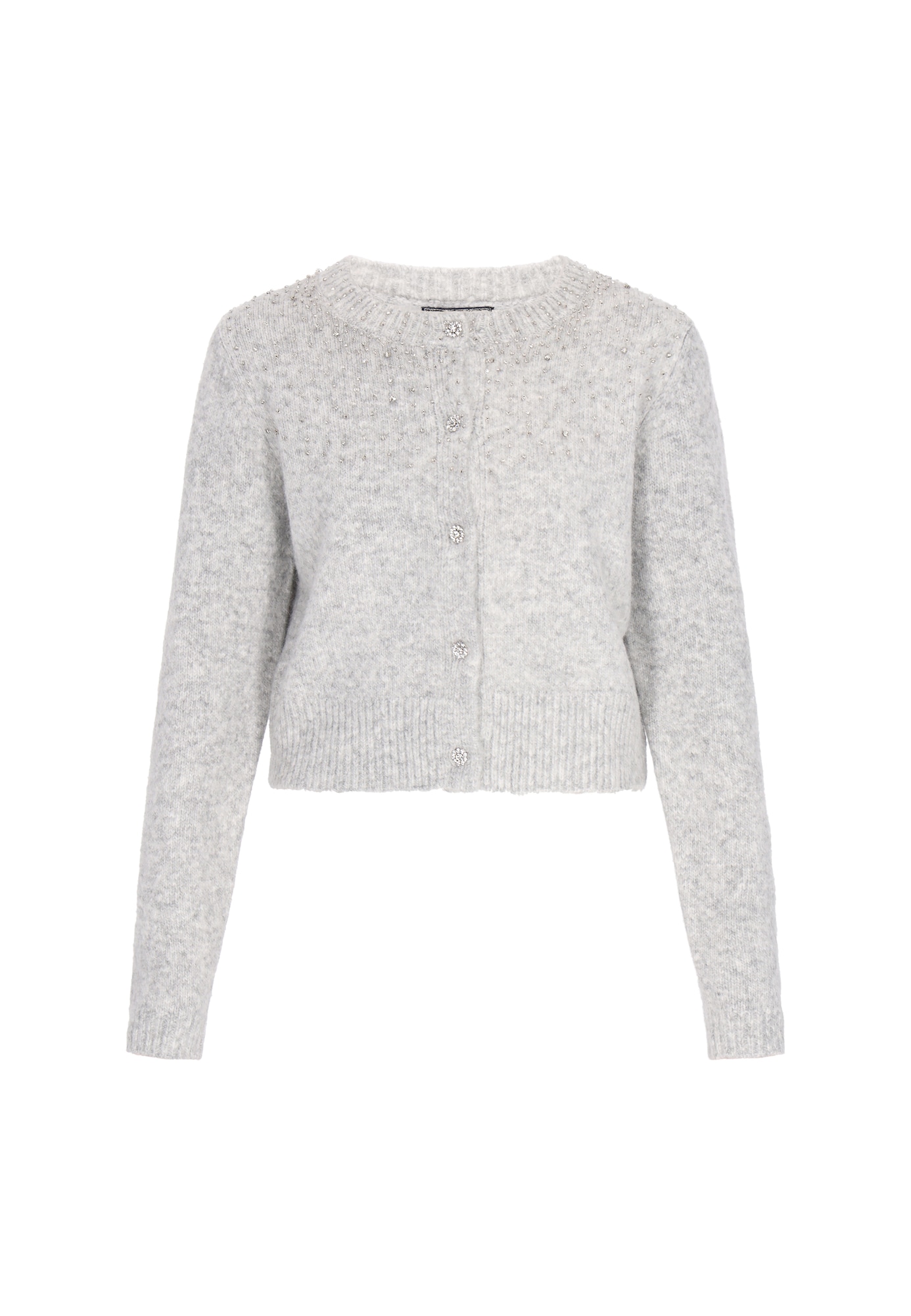 DreiMaster Vintage Geacă tricotată  gri deschis