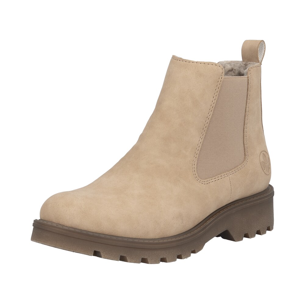 Rieker Stiefelette Damen Größe 39 beige Winterschuhe