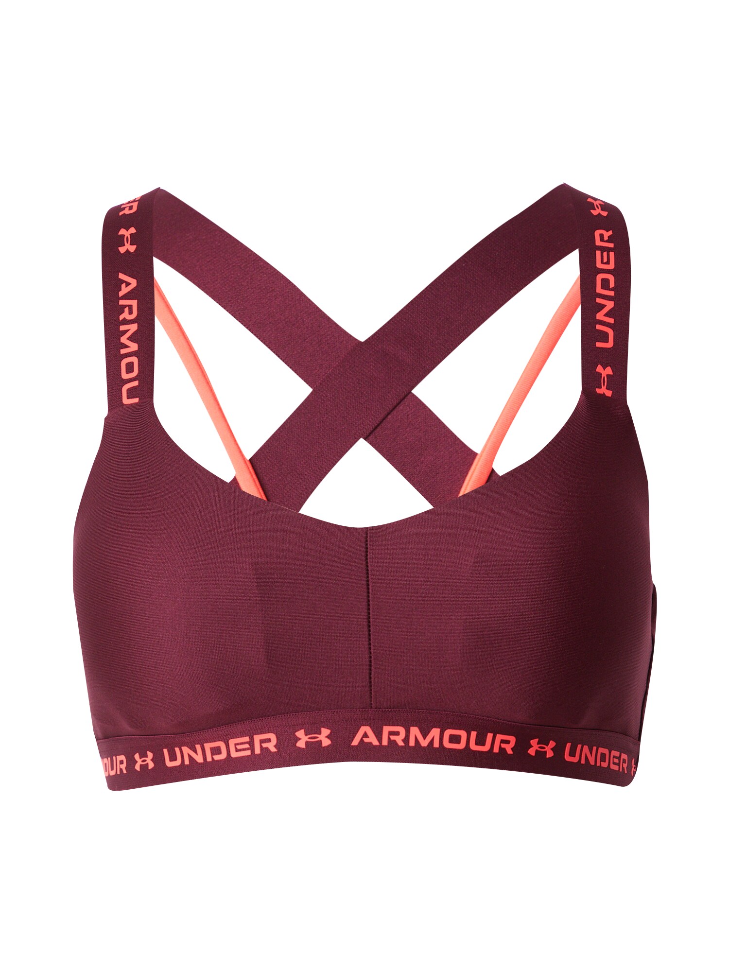 UNDER ARMOUR Športni nederček  breskev / bordo