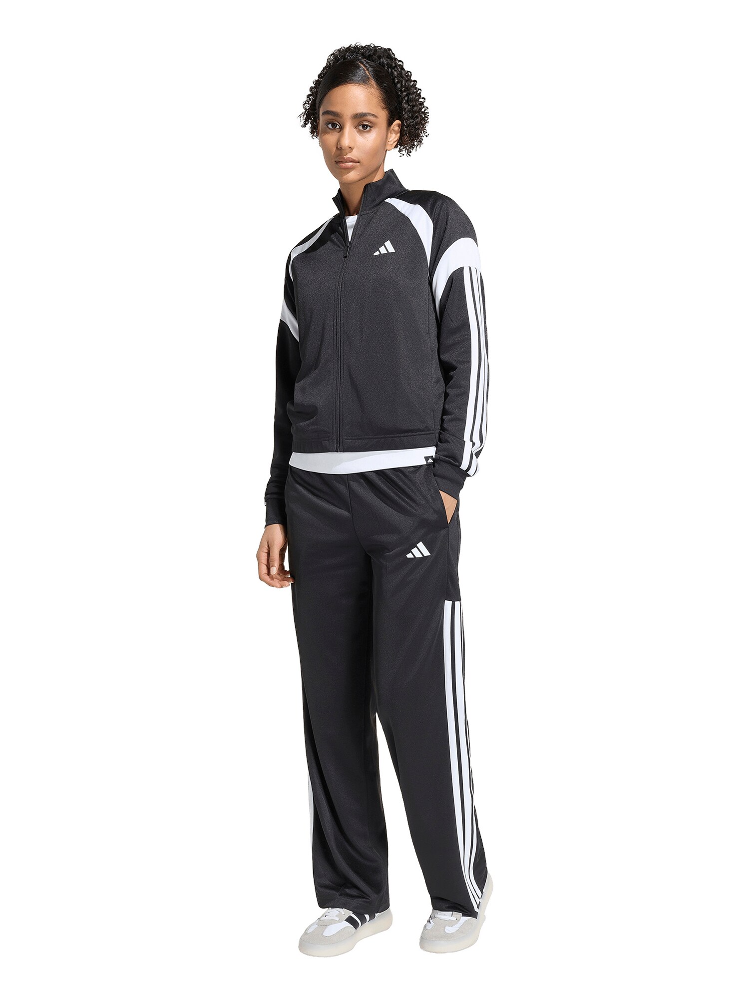 ADIDAS SPORTSWEAR Chándal 'TEAMSPORT'  negro / blanco – imagen 4
