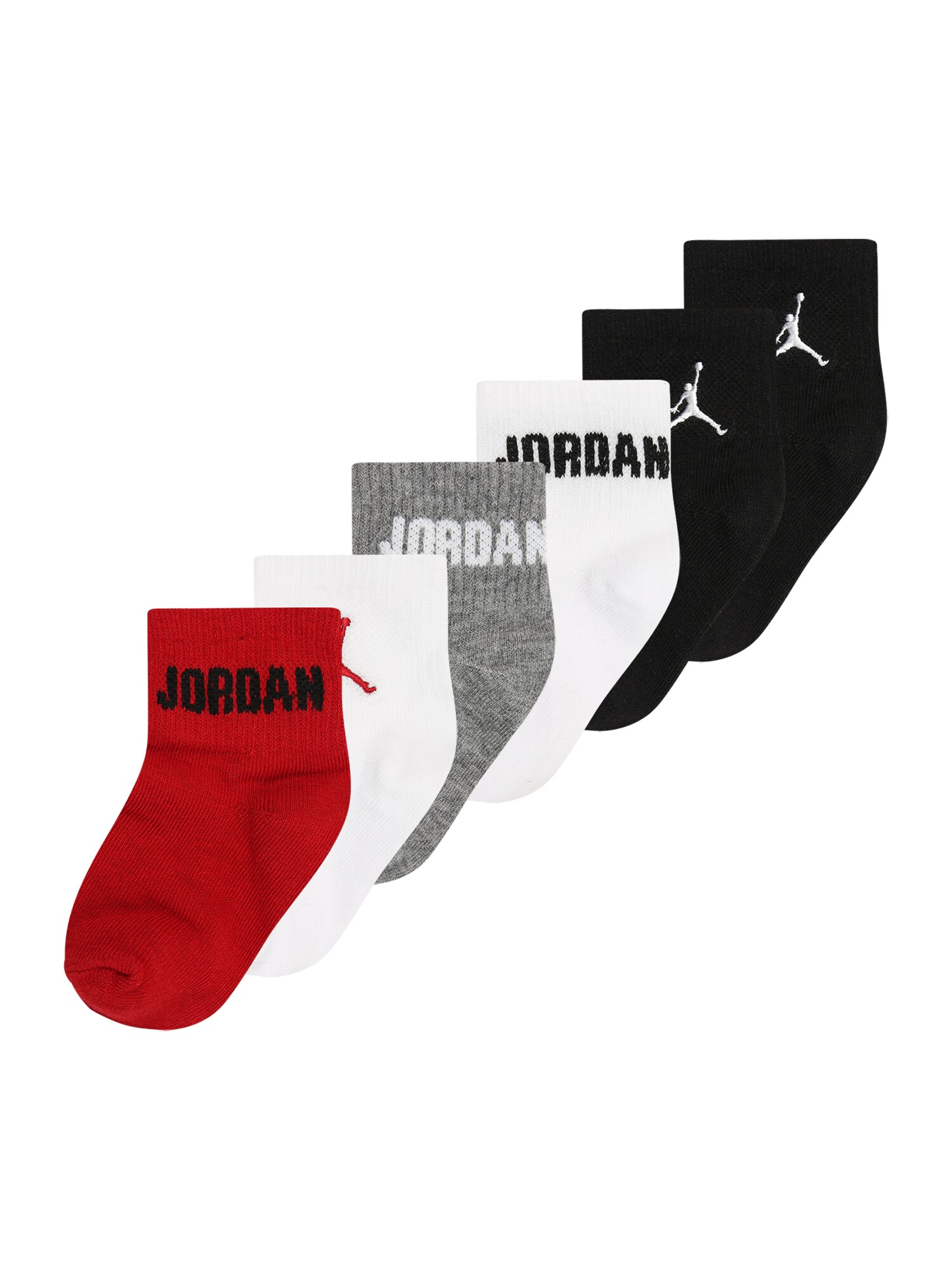 Jordan Zokni 'EVERYDAY ESS'  szürke melír / piros / fekete / fehér akciós termékkép 1