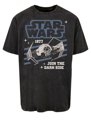 F4NT4STIC Shirt ‘Star Wars ‘ Blauw / Grijs / Zwart / Wit