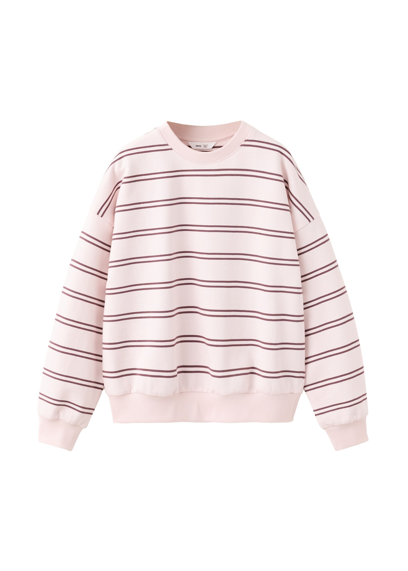 MANGO KIDS Bluză de molton DREAMS ciclam / rosé