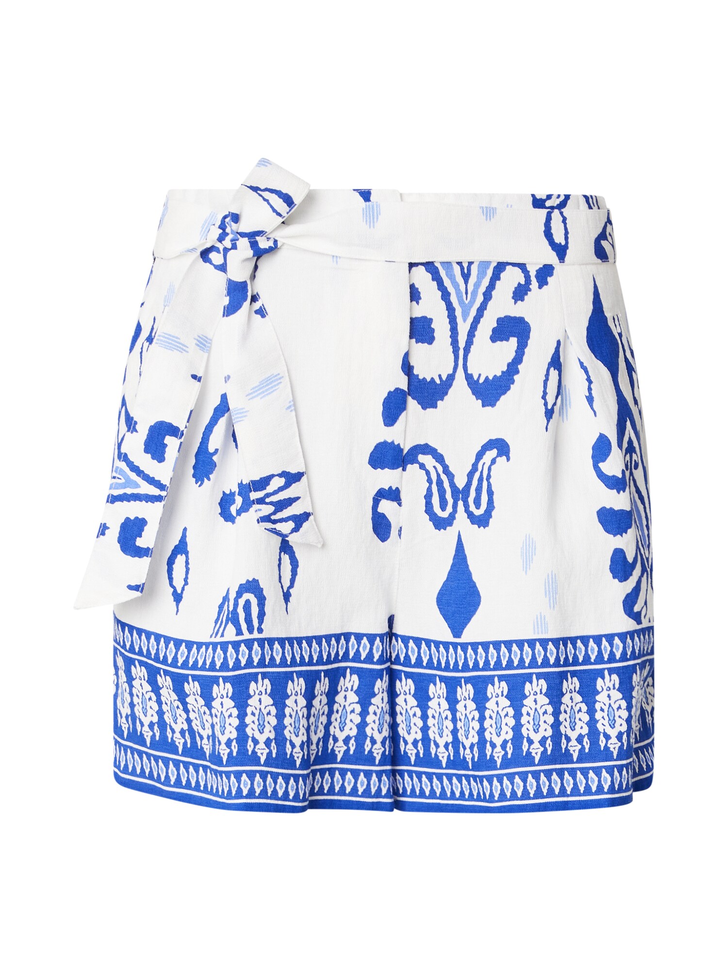 ONLY Pantaloni cutați 'ONLMORRISON'  albastru regal / alb
