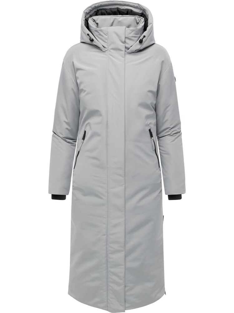NAVAHOO Mantel 'Schneewächter 14' Damen Größe XL grau Wintermantel