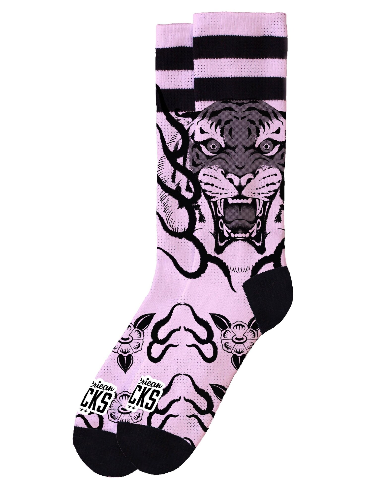 American Socks Calcetines 'Khan'  rosa