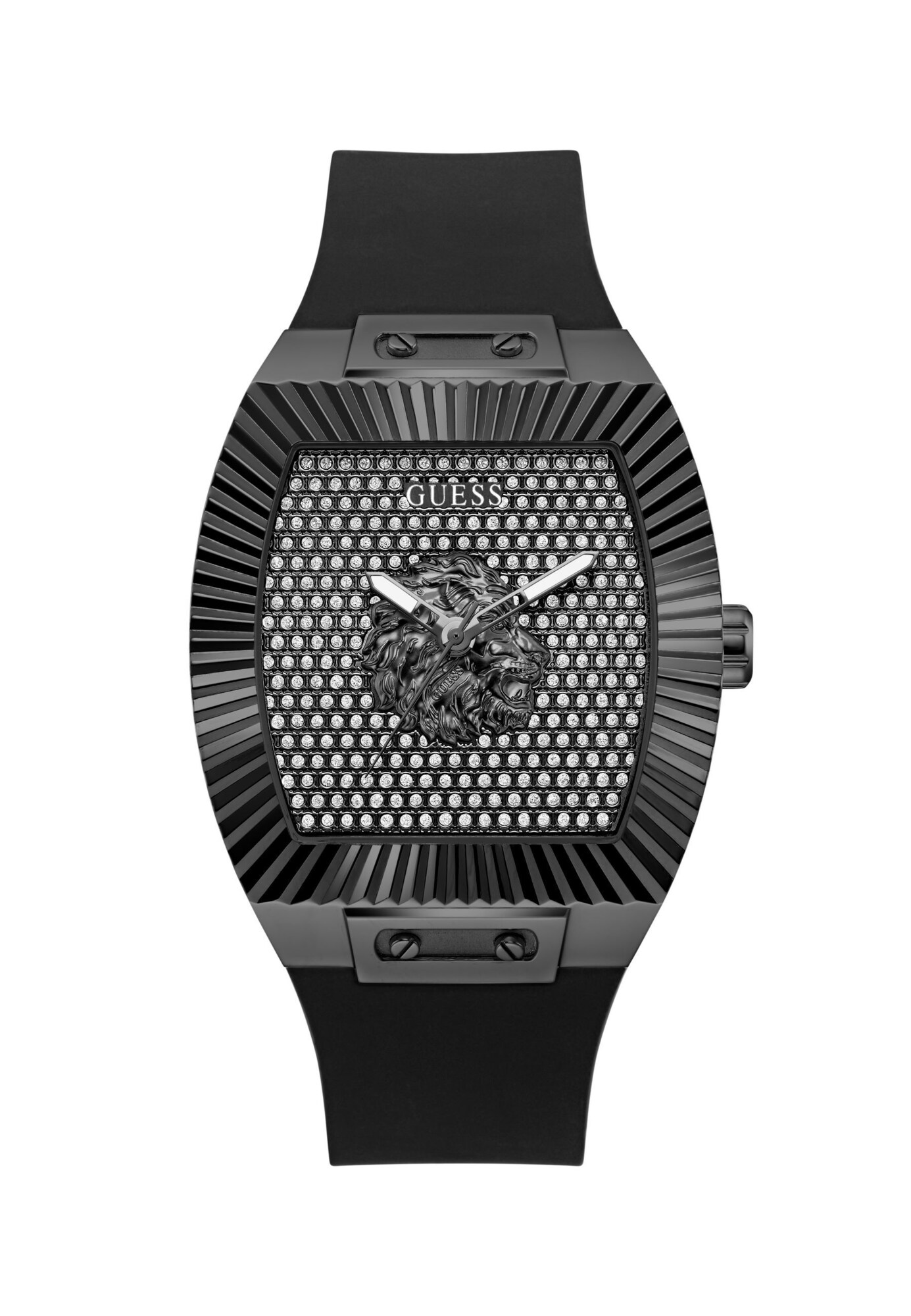 Guess Analoog Horloge 'Phoenix' Zwart