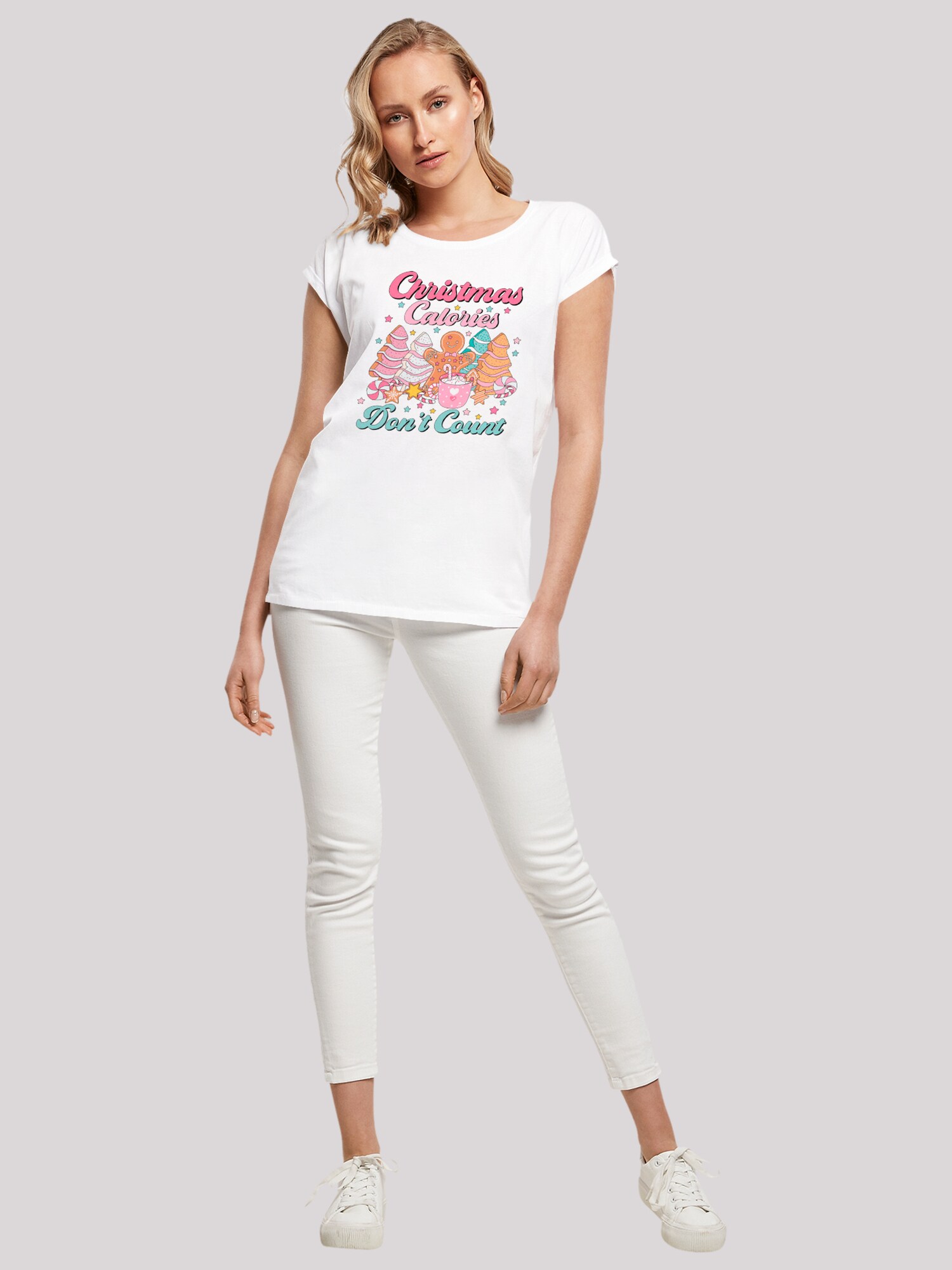 Thumbnail - F4NT4STIC Shirt Christmas Calories Dont Count