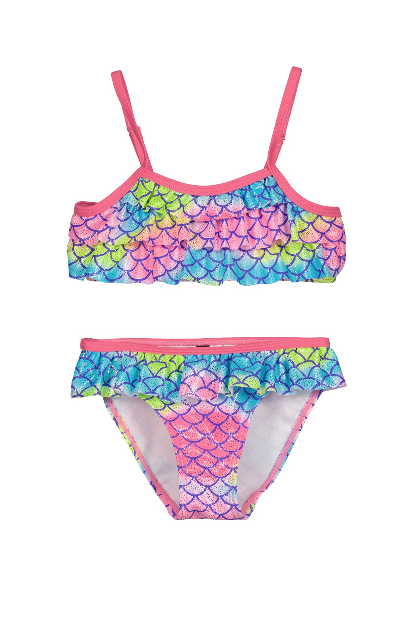 BLUE SEVEN Bikini  ultramarin kék / égkék / világoszöld / világos-rózsaszín akciós termékkép 1