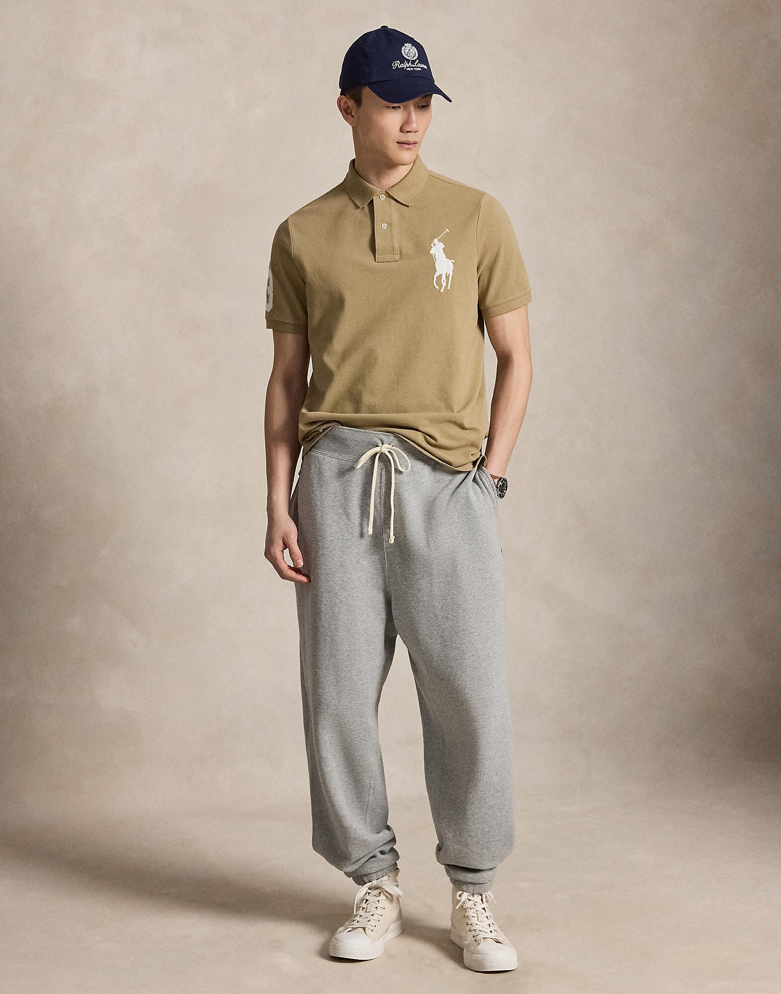 Polo Ralph Lauren Camiseta  capuchino / offwhite – imagen 4