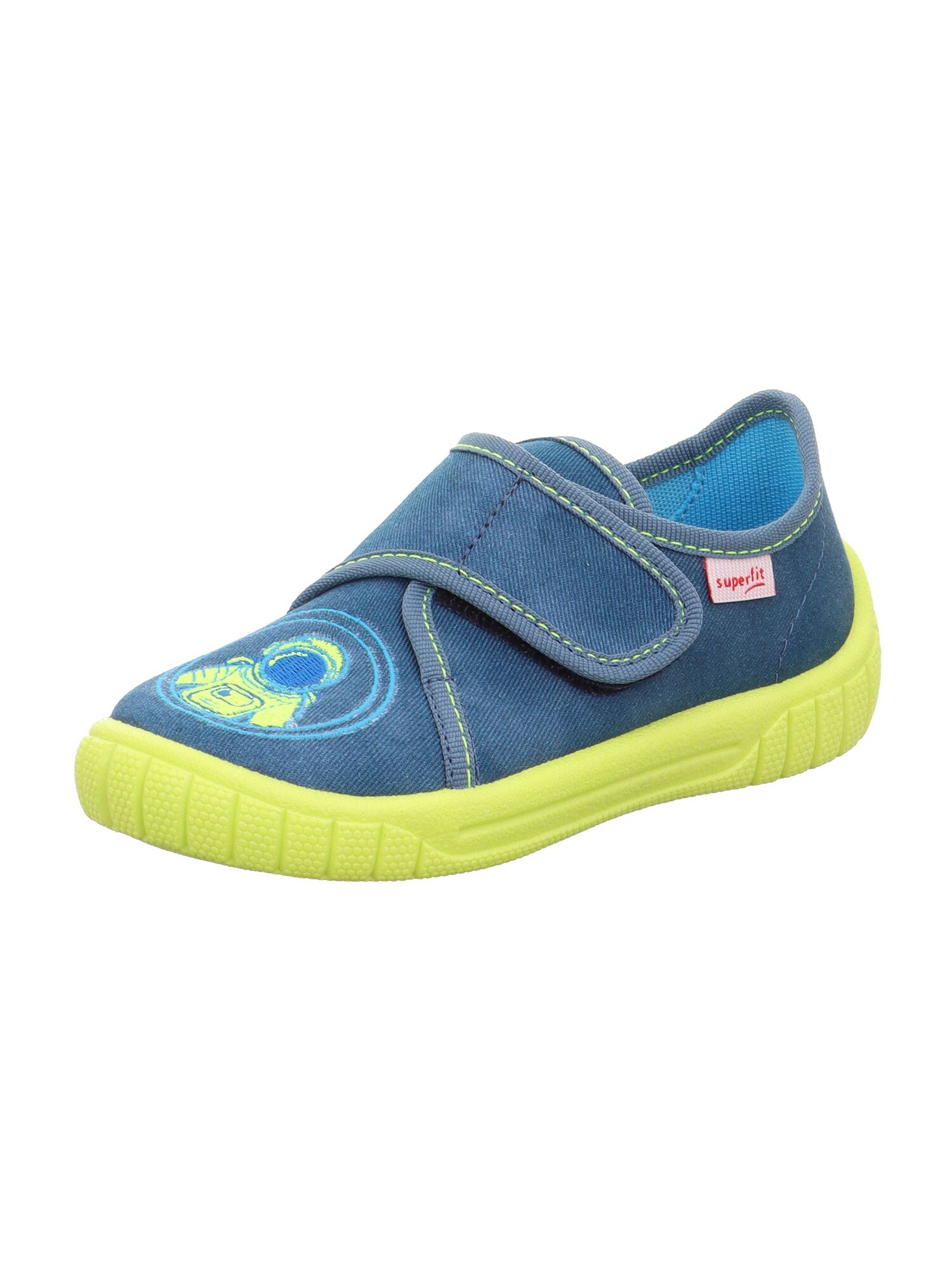 SUPERFIT Pantofi BILL albastru / albastru gențiană / galben