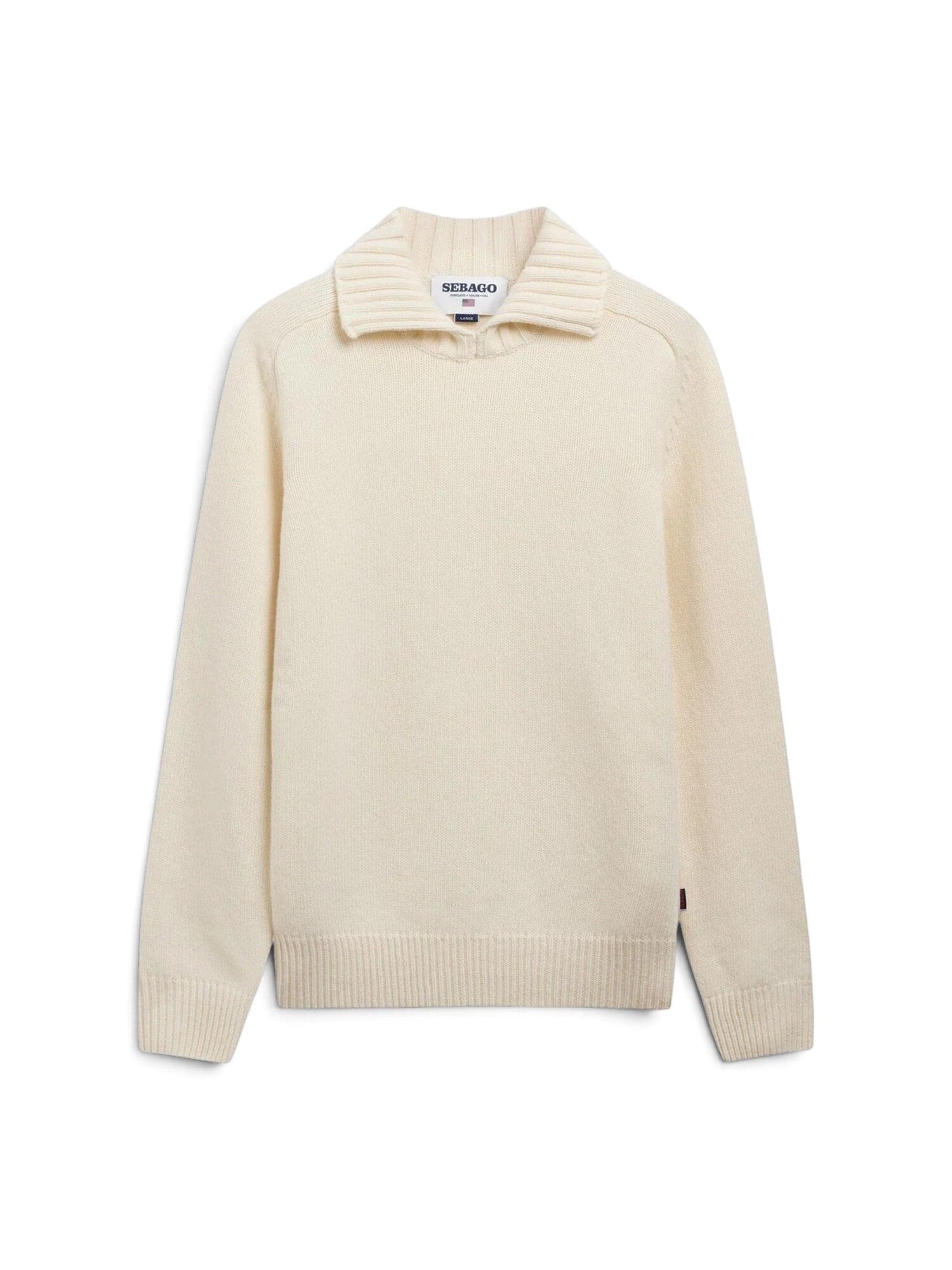 SEBAGO Pullover 'SWIFTRIVER WHITE ANTIQUE' bianco