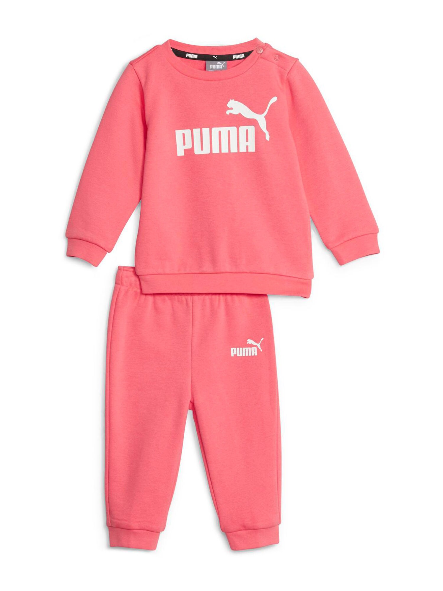 PUMA Joggingová súprava  svetloružová / biela