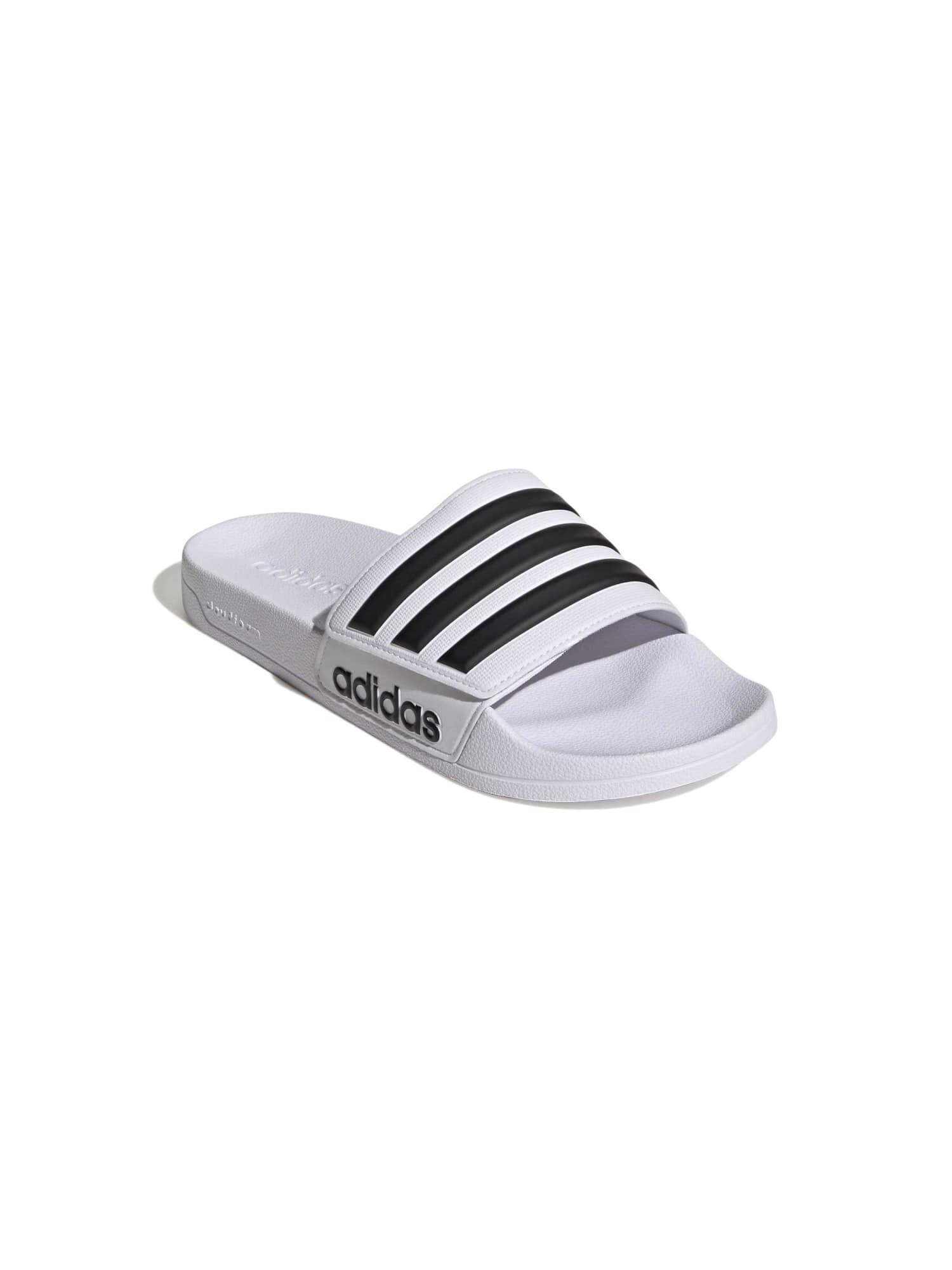ADIDAS SPORTSWEAR Šľapky 'ADILETTE'  čierna / biela