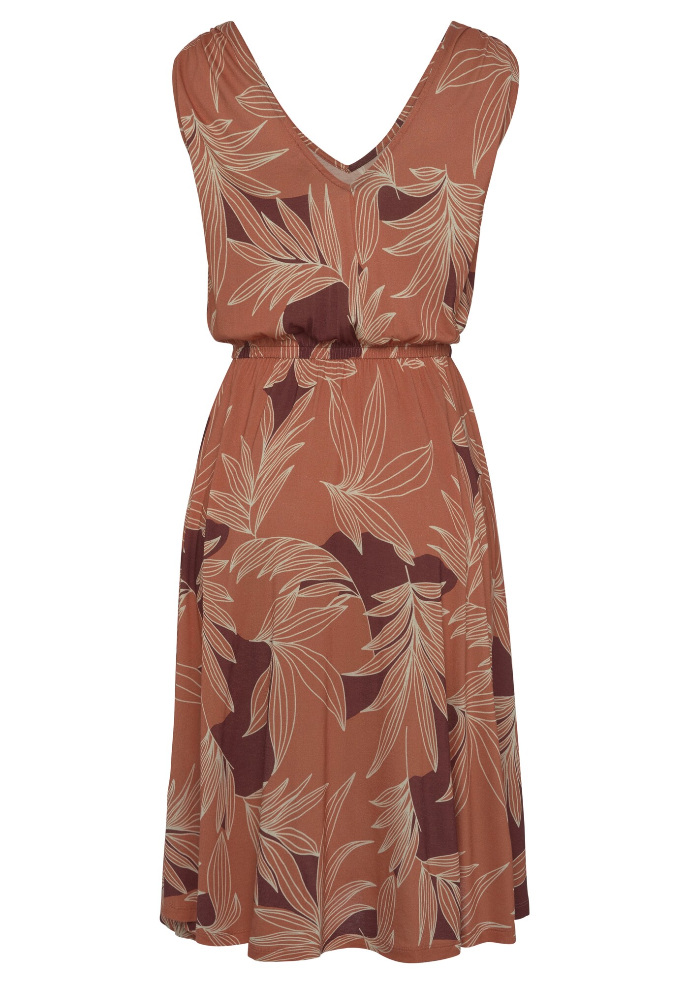 LASCANA Rochie  bej / maro