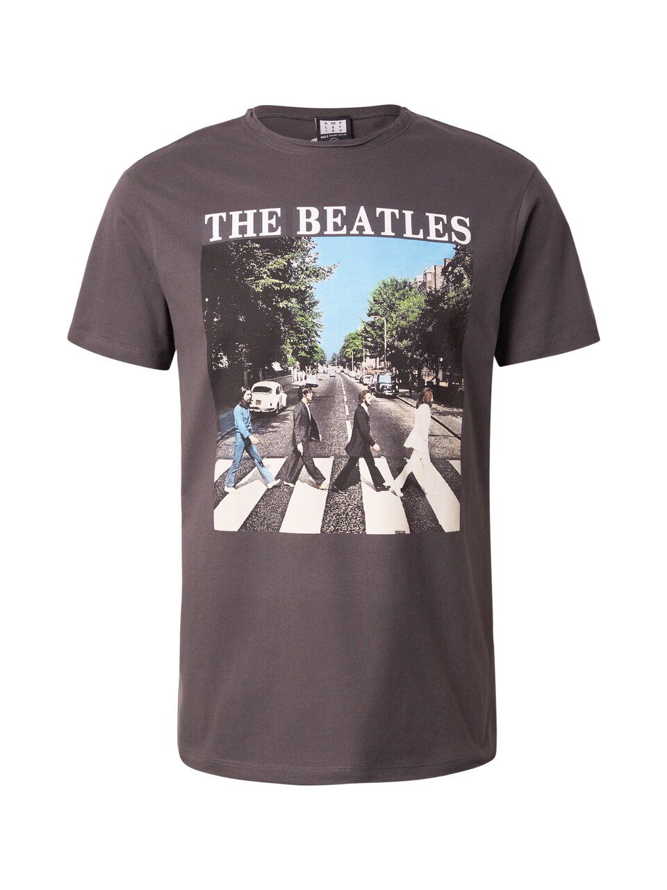 T-shirt 'THE BEATLES ABBEY ROAD' ljusblå / antracit / smaragd