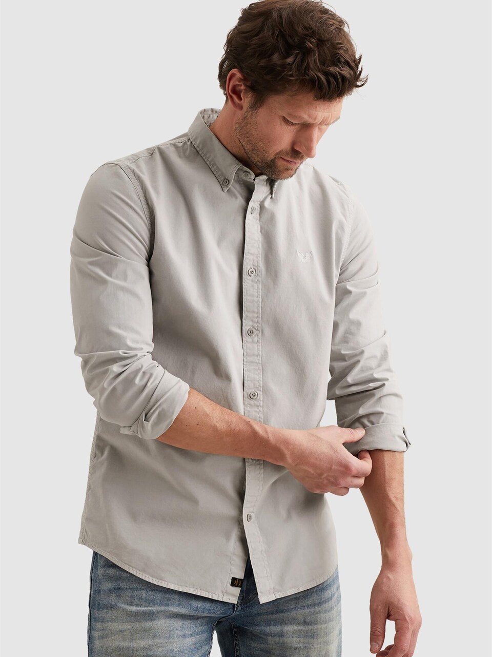 Skjorta 'American Classic shirt in poplin with stretch'