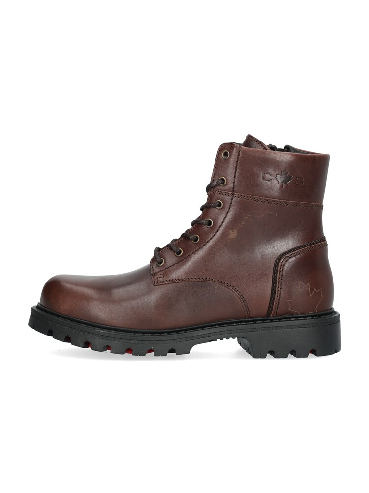CANADA SNOW Schnürstiefel 'NOEL' Herren Größe 43 braun