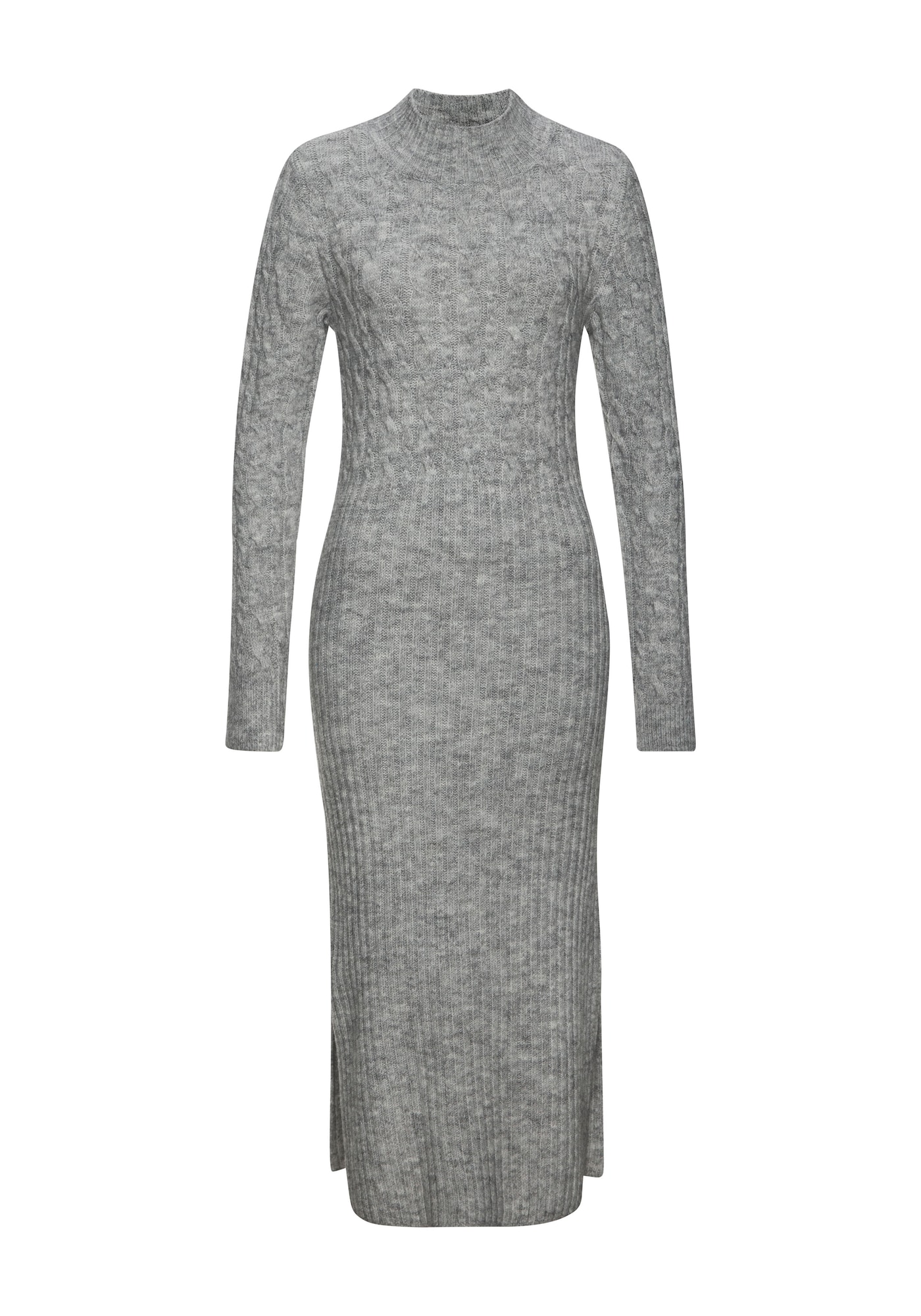 LASCANA Rochie tricotat  gri amestecat