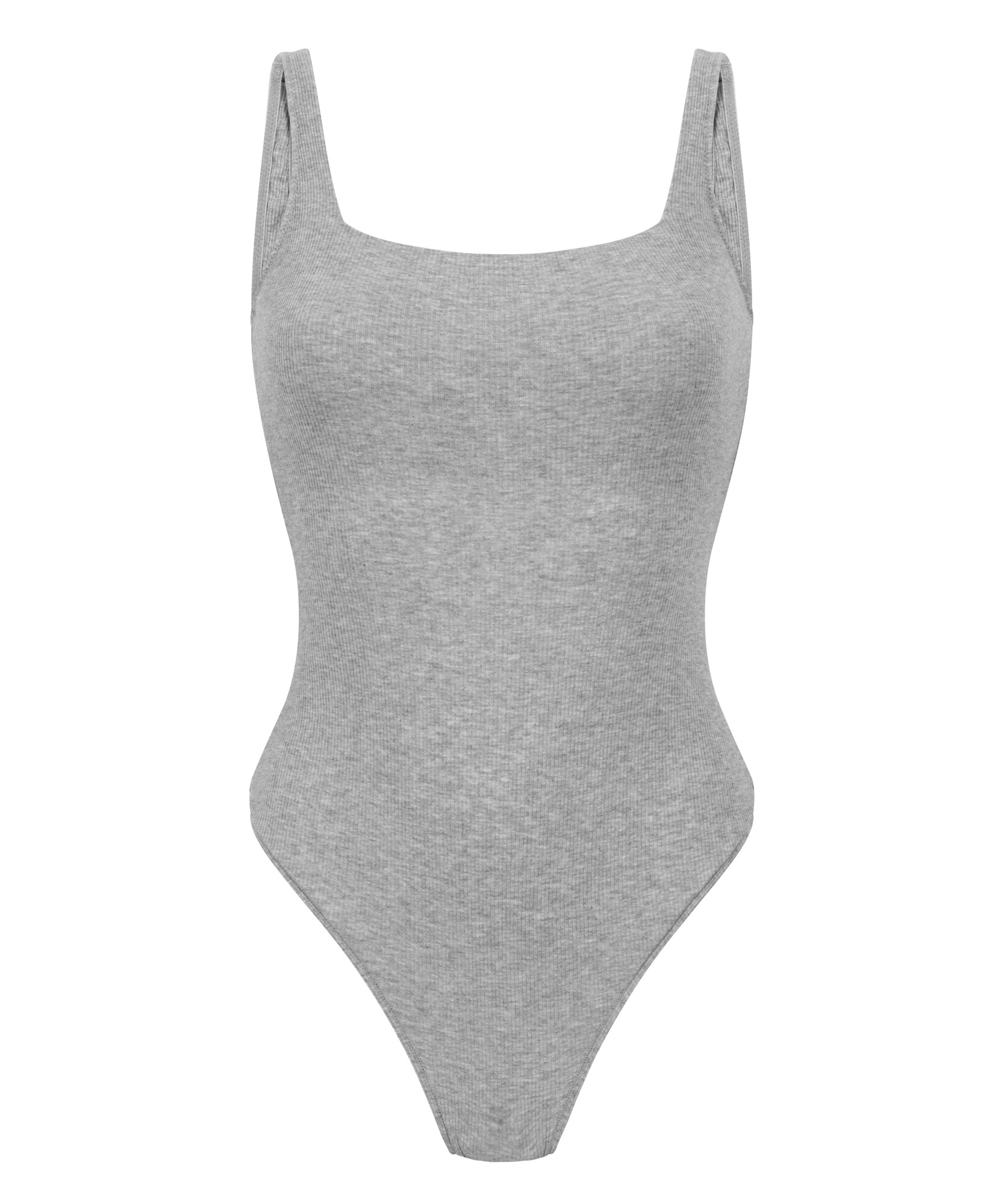 Hunkemöller Body  szürke melír akciós termékkép 1