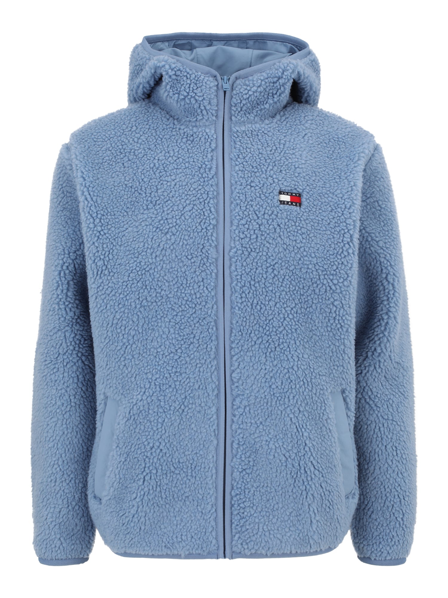 Tommy Jeans Polár dzseki világoskék akciós termékkép 1