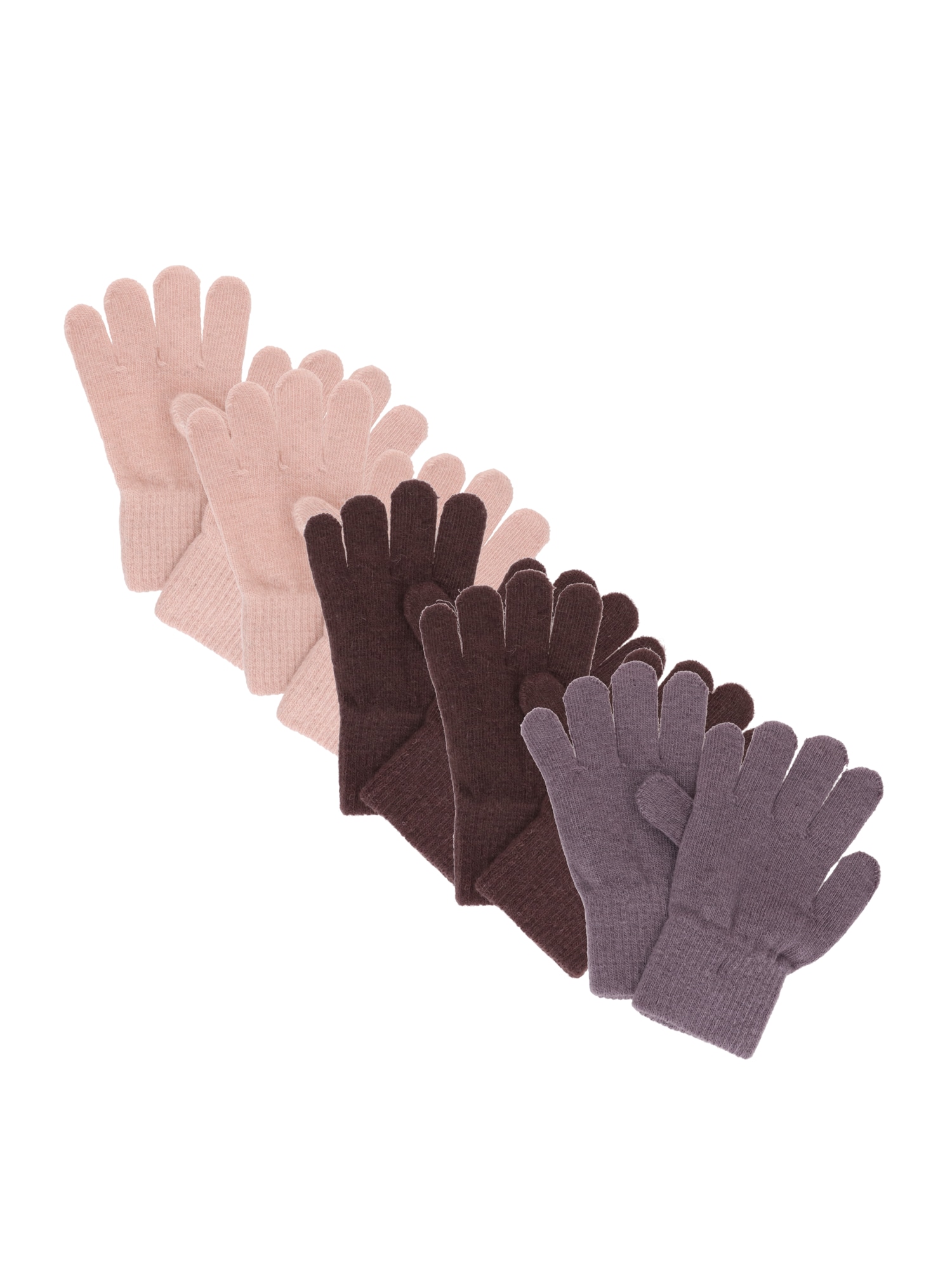 CeLaVi Rokavice 'Magic'  kostanj rjava / mauve / roza