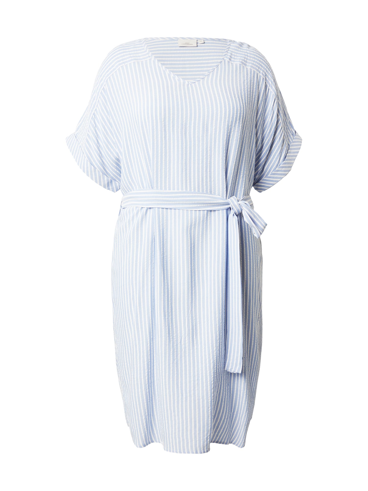 ONLY Carmakoma Rochie CARPENNA albastru deschis / alb