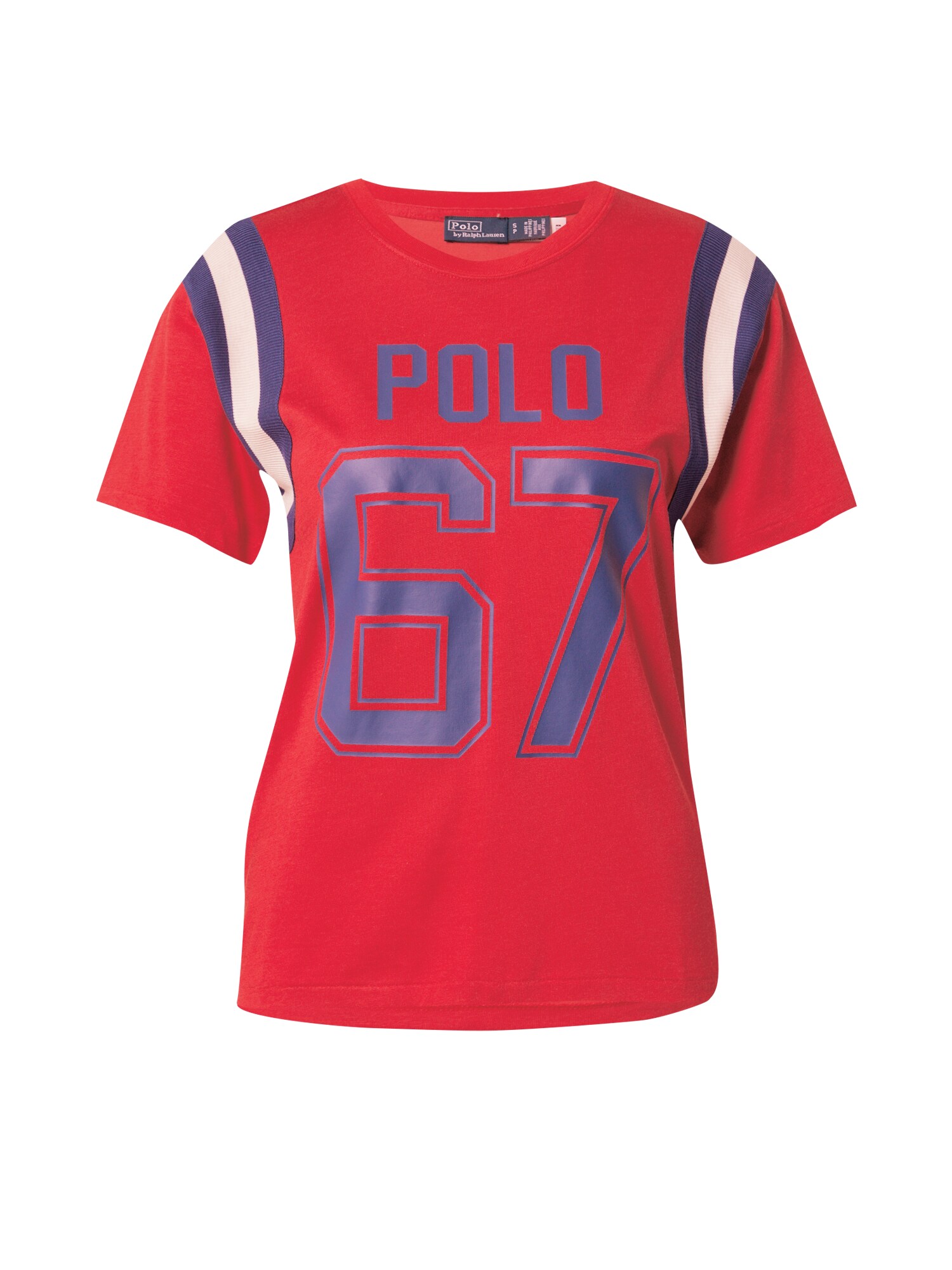 Polo Ralph Lauren Tricou  albastru marin / roșu / alb