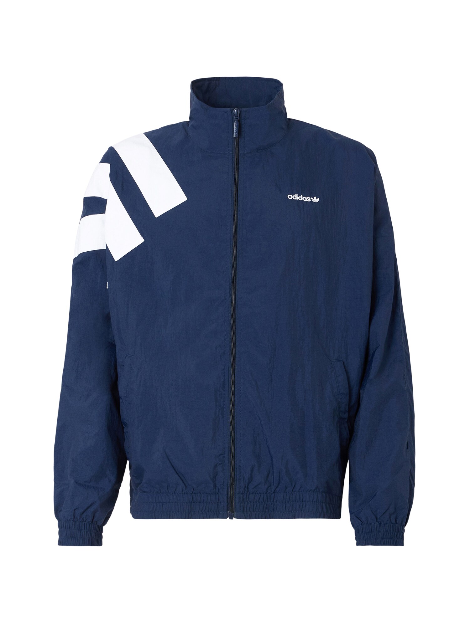 ADIDAS ORIGINALS Chaqueta de entretiempo 'ARCH'  azul oscuro / blanco