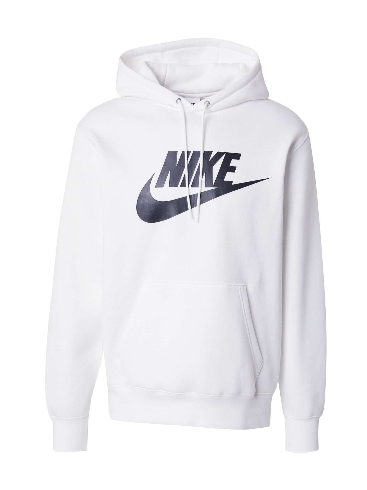 Nike Sportswear Mikina 'CLUB'  čierna / biela