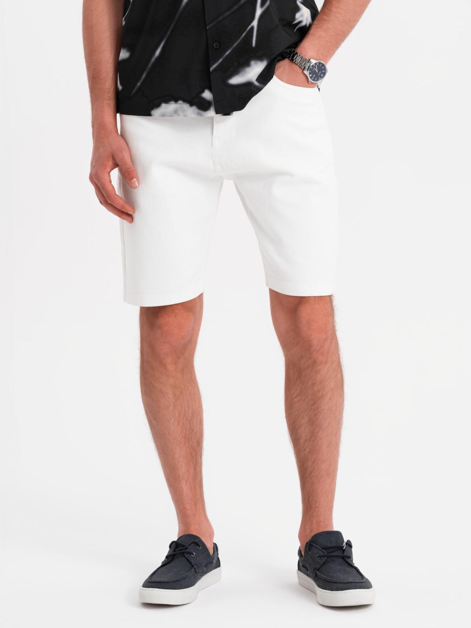 Ombre Jeans Wit