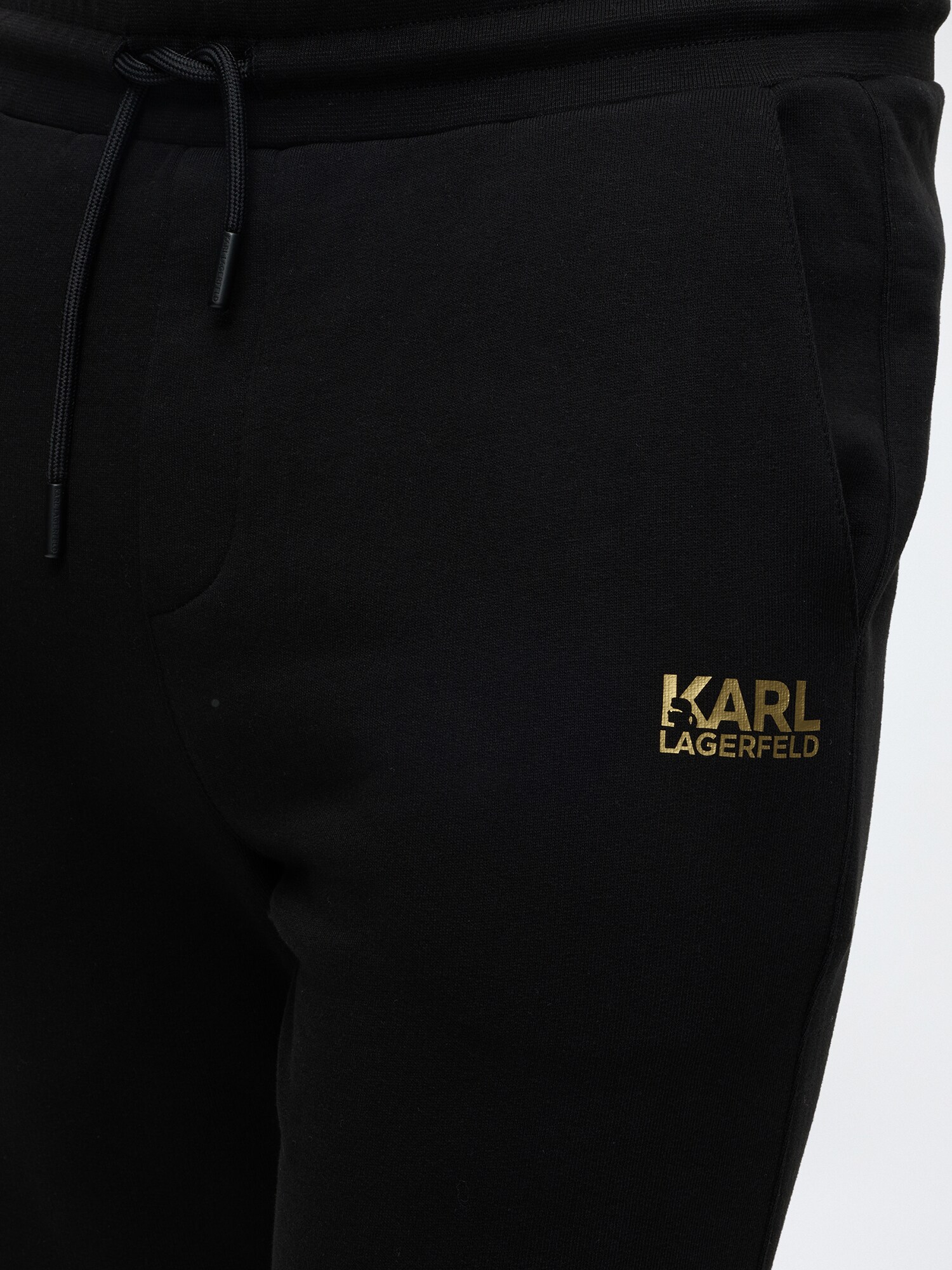 Karl Lagerfeld Pantalón  oro / negro – imagen 3