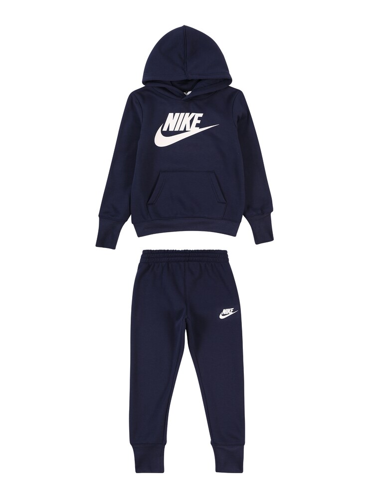 Nike Sportswear Jogginganzug Jungen Größe 110 navy / weiß