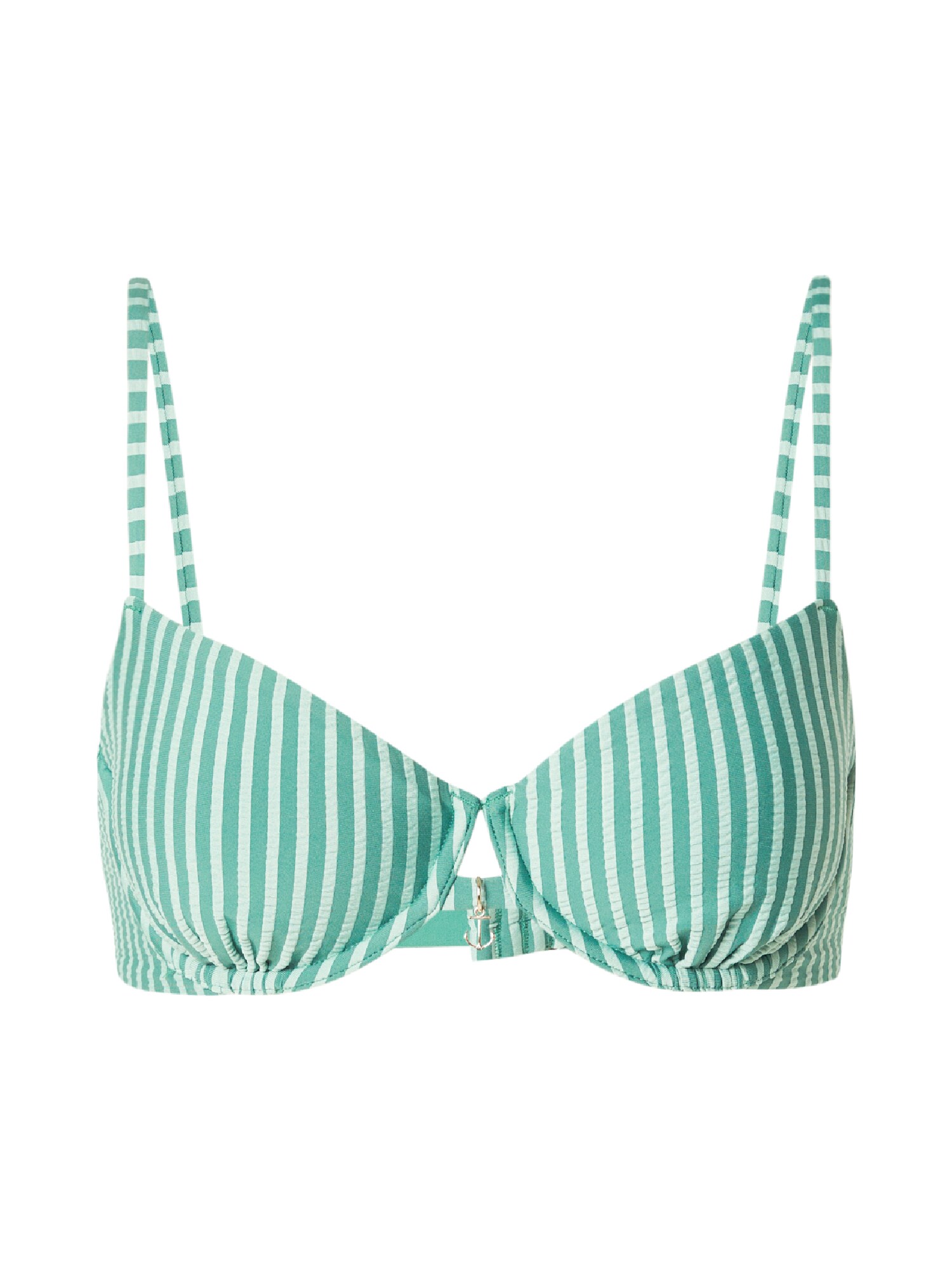 Abercrombie & Fitch Bikini zgornji del  turkizna / bela