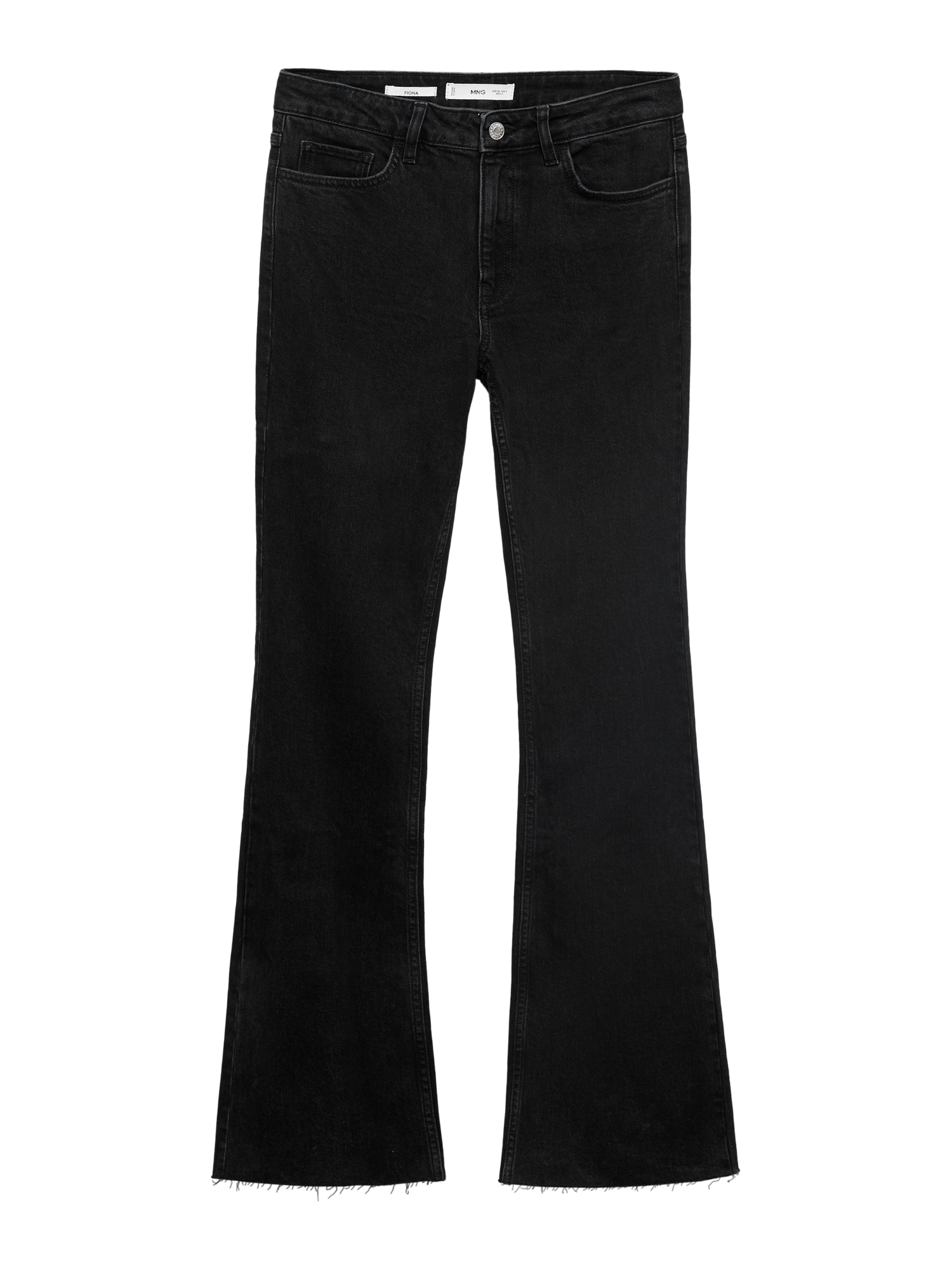 MANGO Jeans FIONA  negru denim
