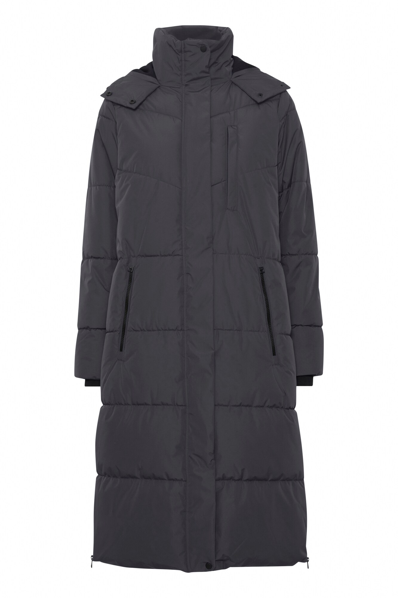Oxmo Cappotto invernale 'Julie' grigio scuro