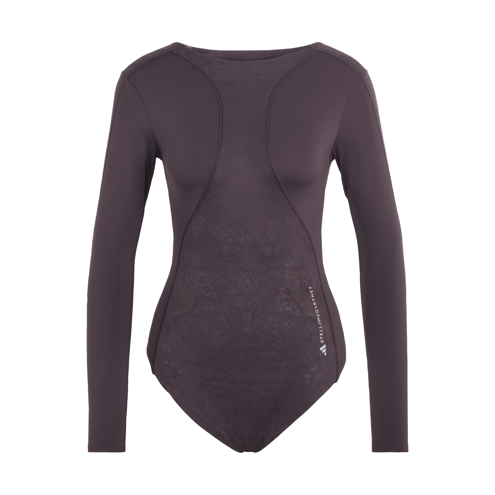 ADIDAS BY STELLA MCCARTNEY Body deportivo ' Running Floral Lace'  lila oscuro
